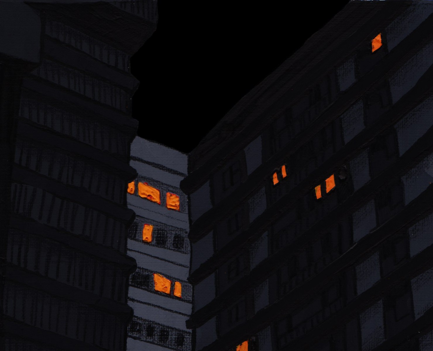 Огни большого города на Dprofile