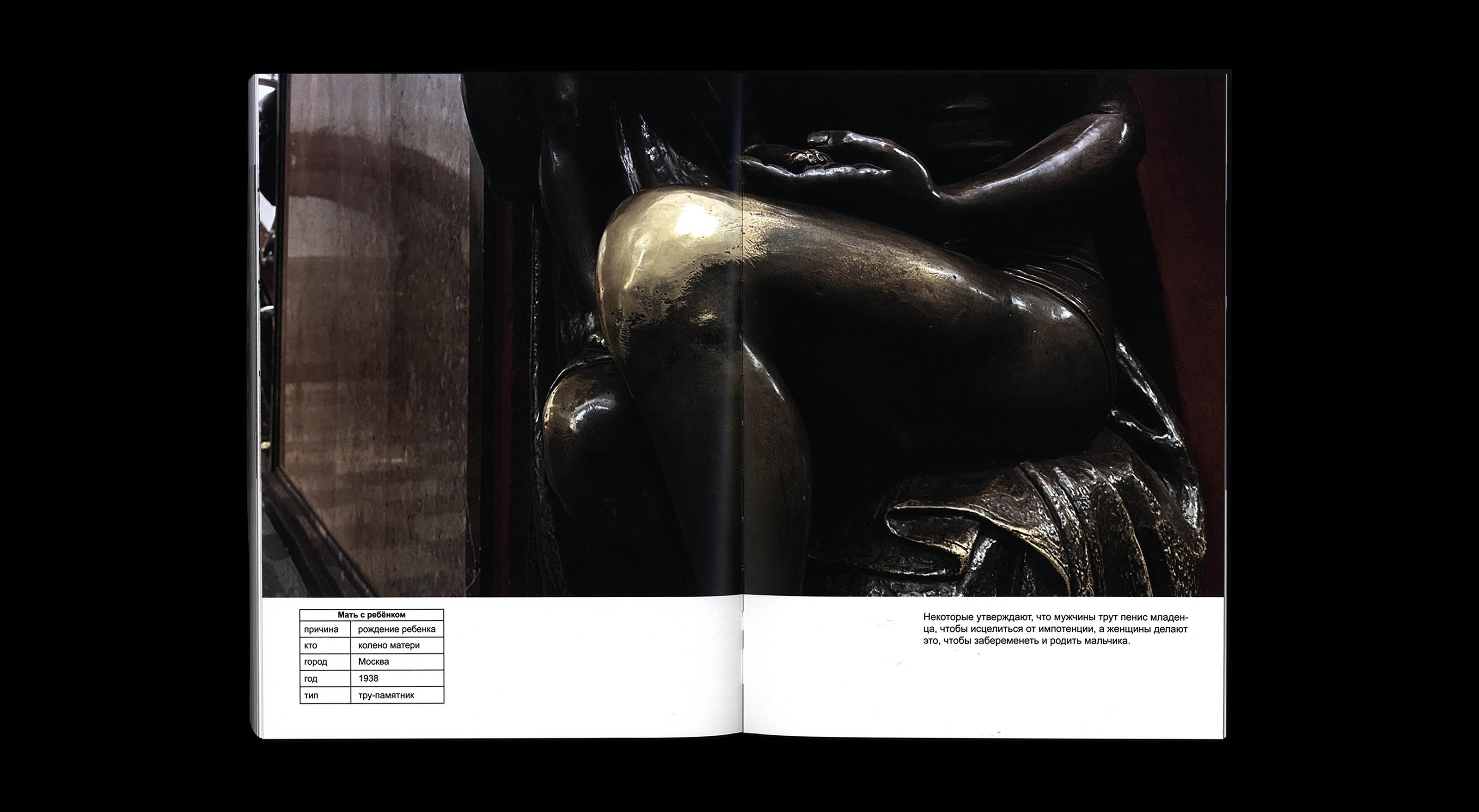 Visual research | book | the ritual of touching urban sculp… — Изображение №12 — Брендинг, Графика на Dprofile