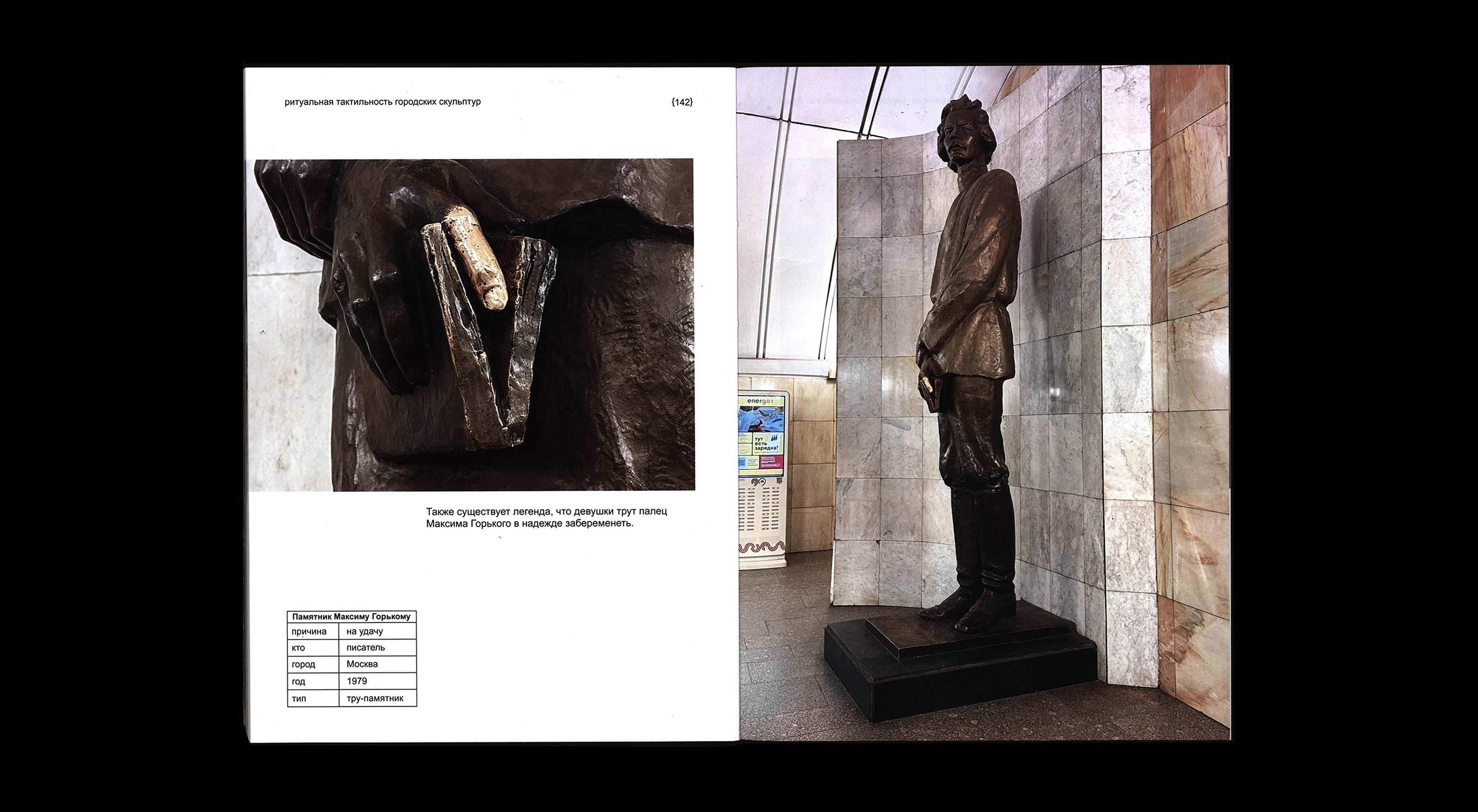 Visual research | book | the ritual of touching urban sculp… — Изображение №11 — Брендинг, Графика на Dprofile