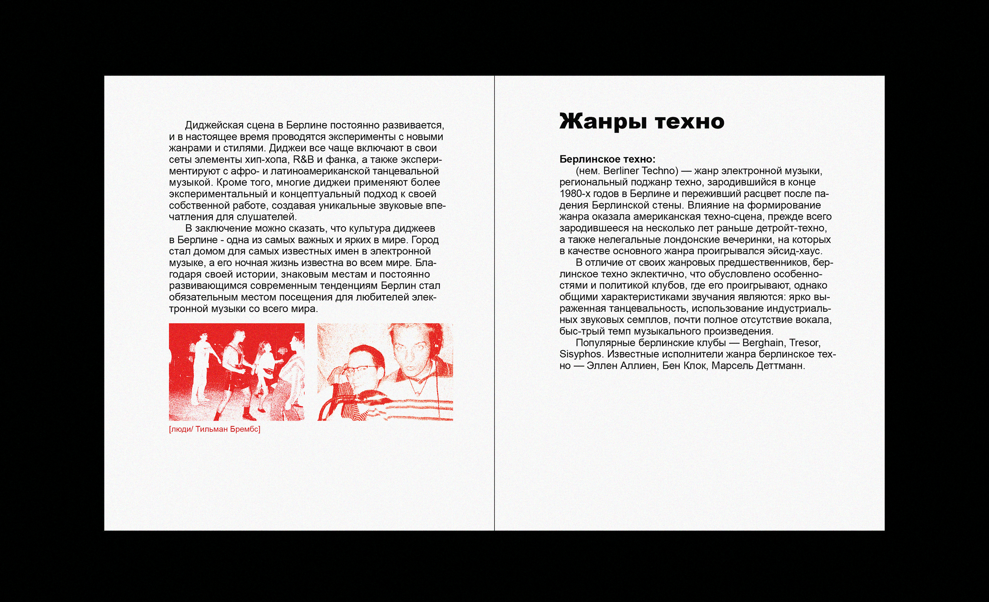 Editorial design | book | techno raves in Germany — Изображение №18 — Брендинг, Графика на Dprofile