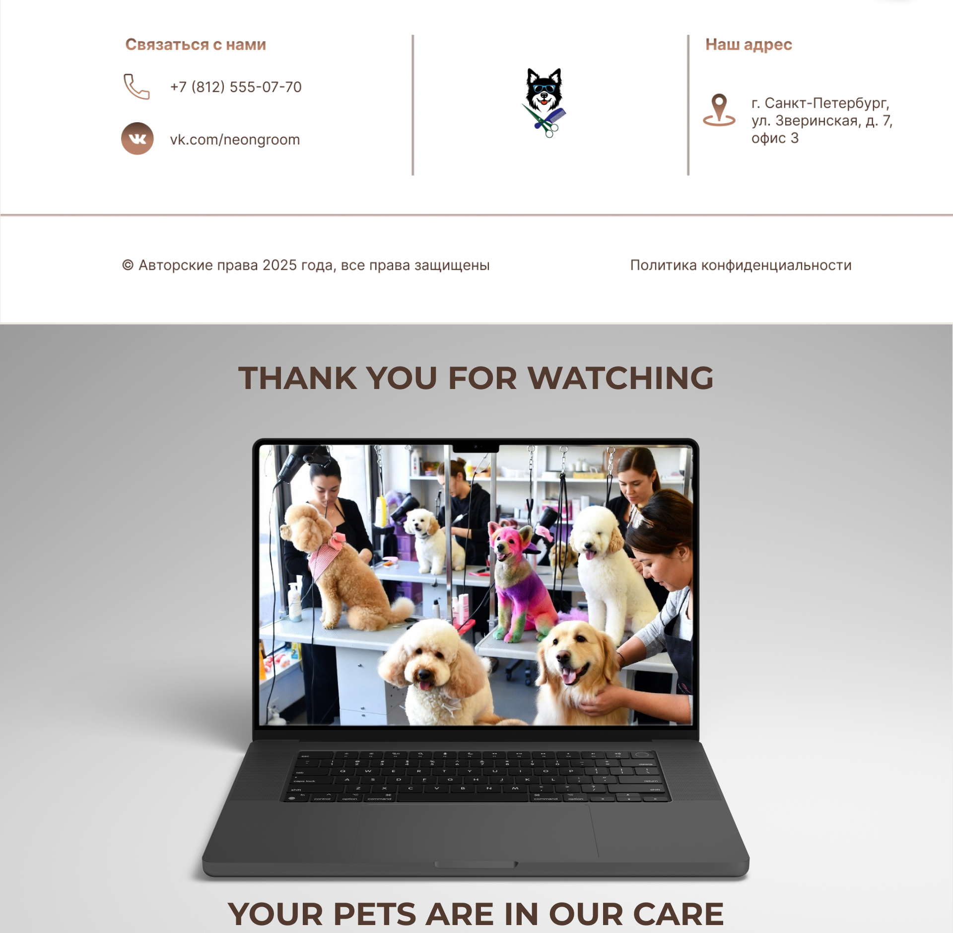 Груминг салон — Изображение №8 — Интерфейсы на Dprofile