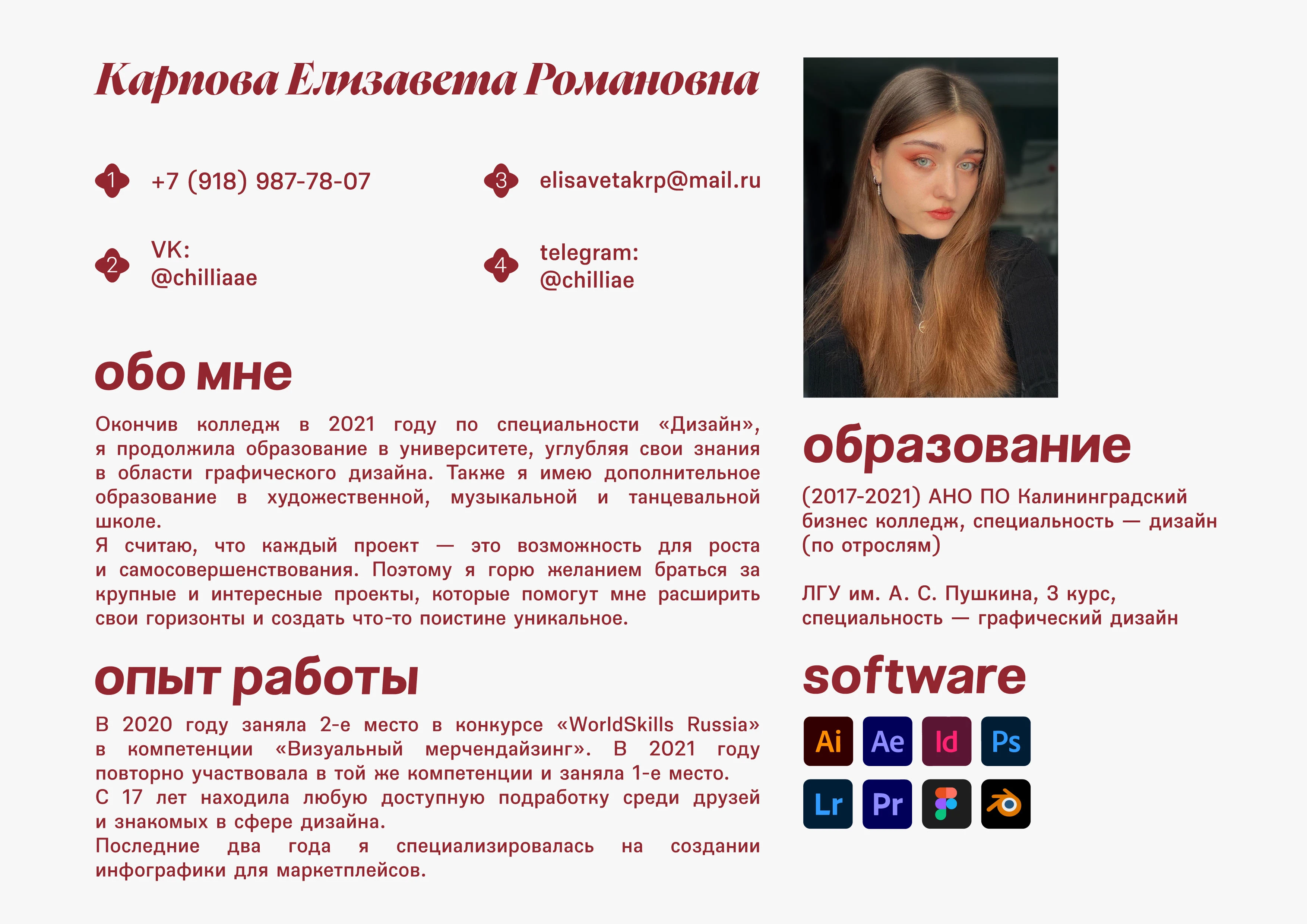 Portfolio — Изображение №2 — Брендинг, Графика на Dprofile