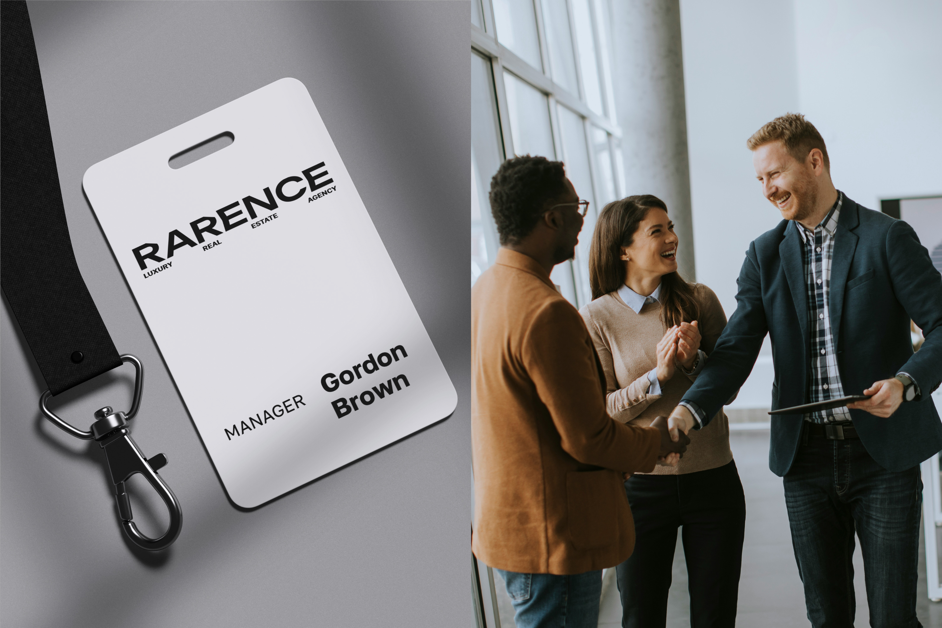 RARENCE/LUXURY REAL ESTATE AGENCY — Изображение №9 — Брендинг, Графика на Dprofile