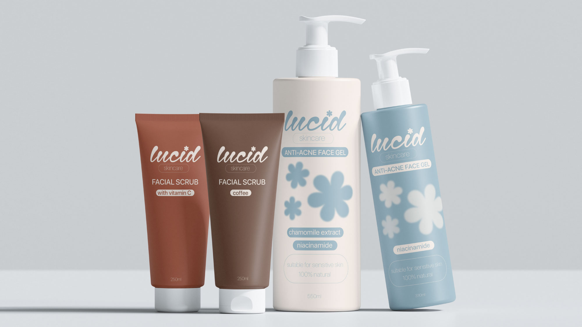 lucid skincare — Изображение №12 — Брендинг на Dprofile
