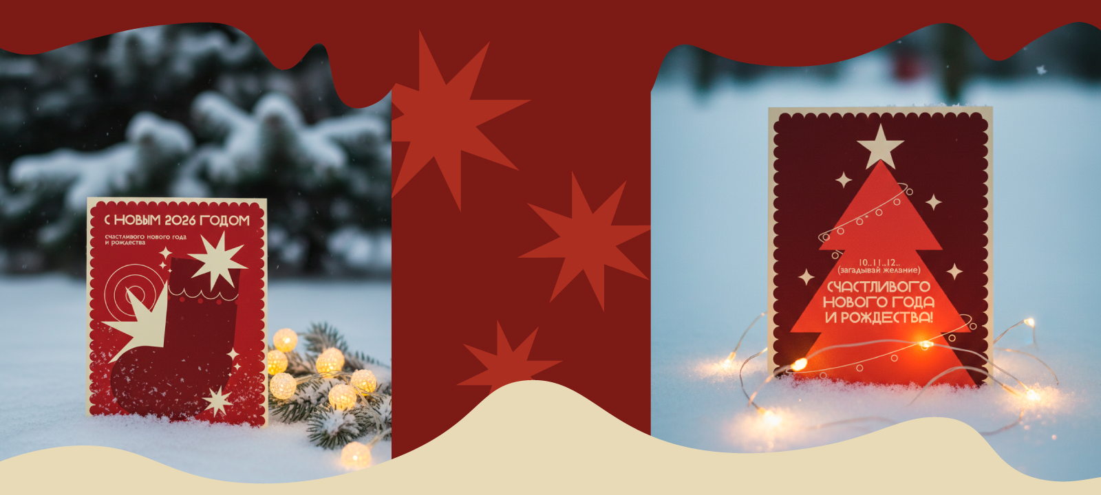 Дизайн новогодних открыток — Изображение №6 — Иллюстрация, Графика на Dprofile