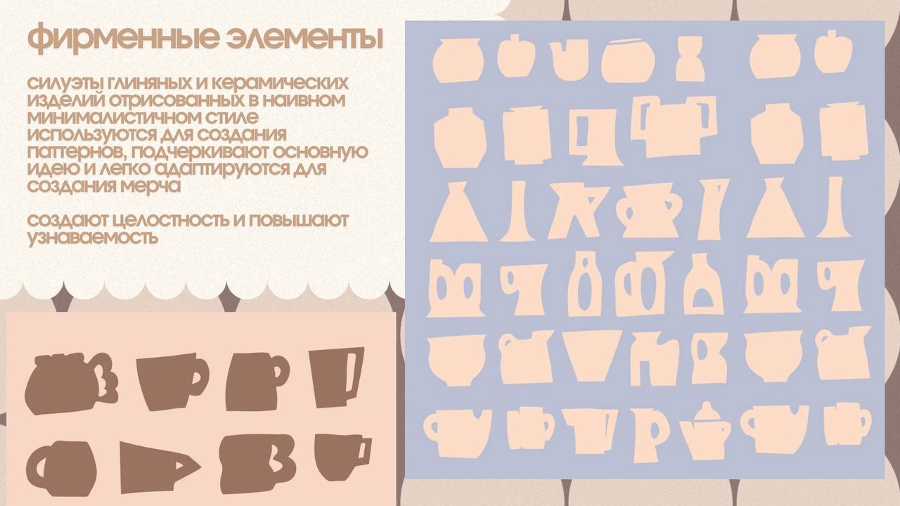 Айдентика для студии керамики — Изображение №10 — Брендинг на Dprofile
