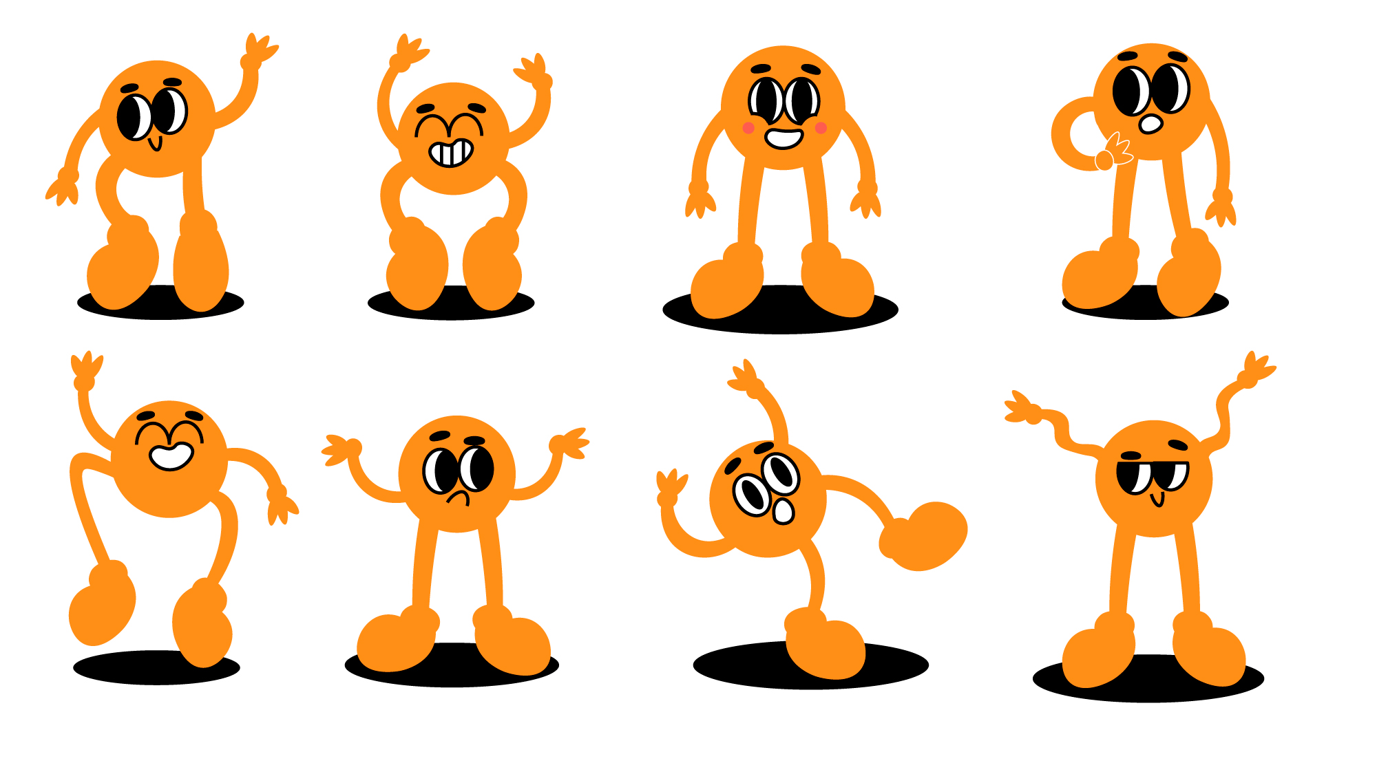 ДЖАМП батутный центр — Изображение №5 — Брендинг на Dprofile