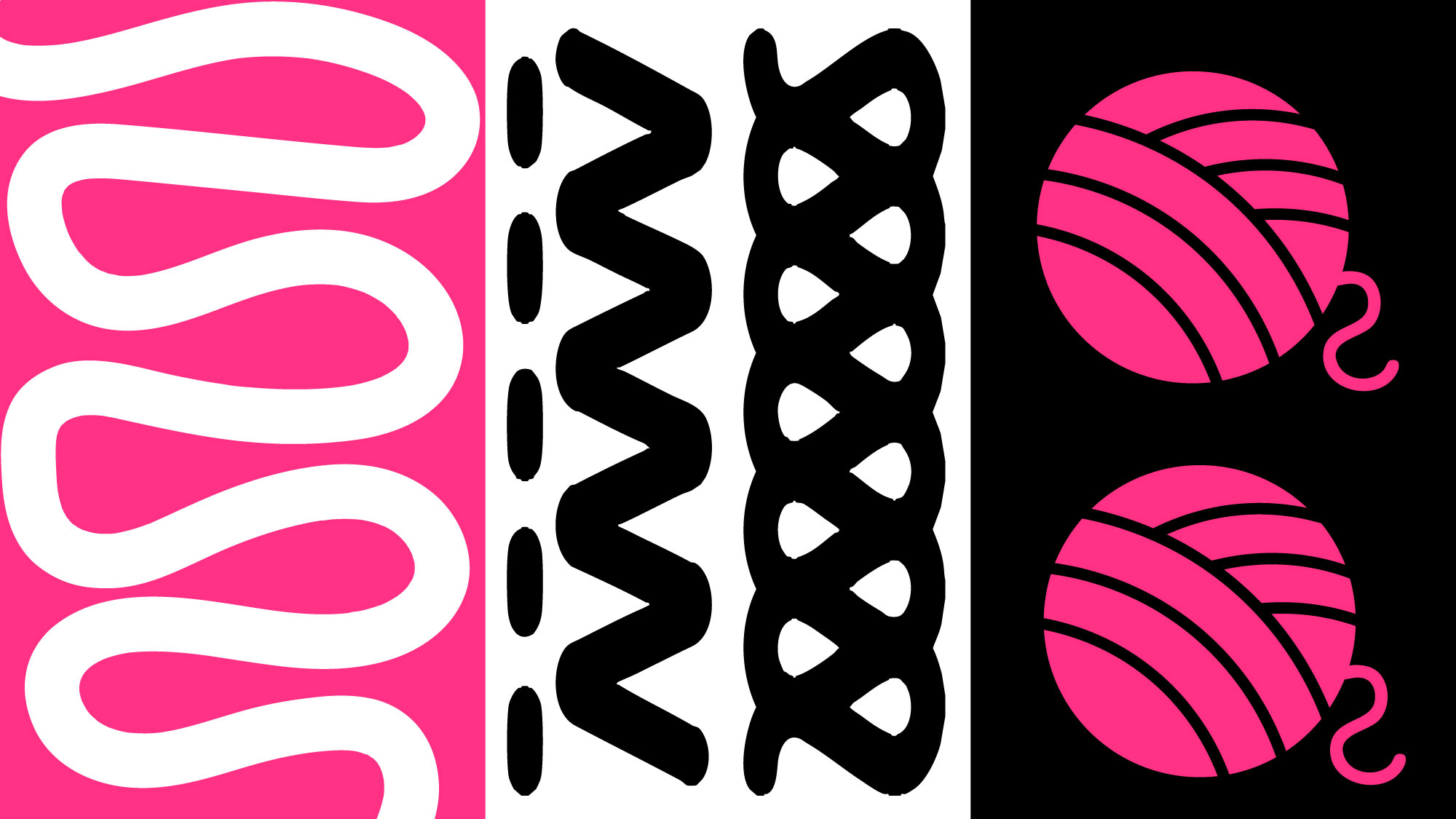 ВЯЖЕМ ВИШИВАЕМ айдентика — Изображение №4 — Брендинг на Dprofile