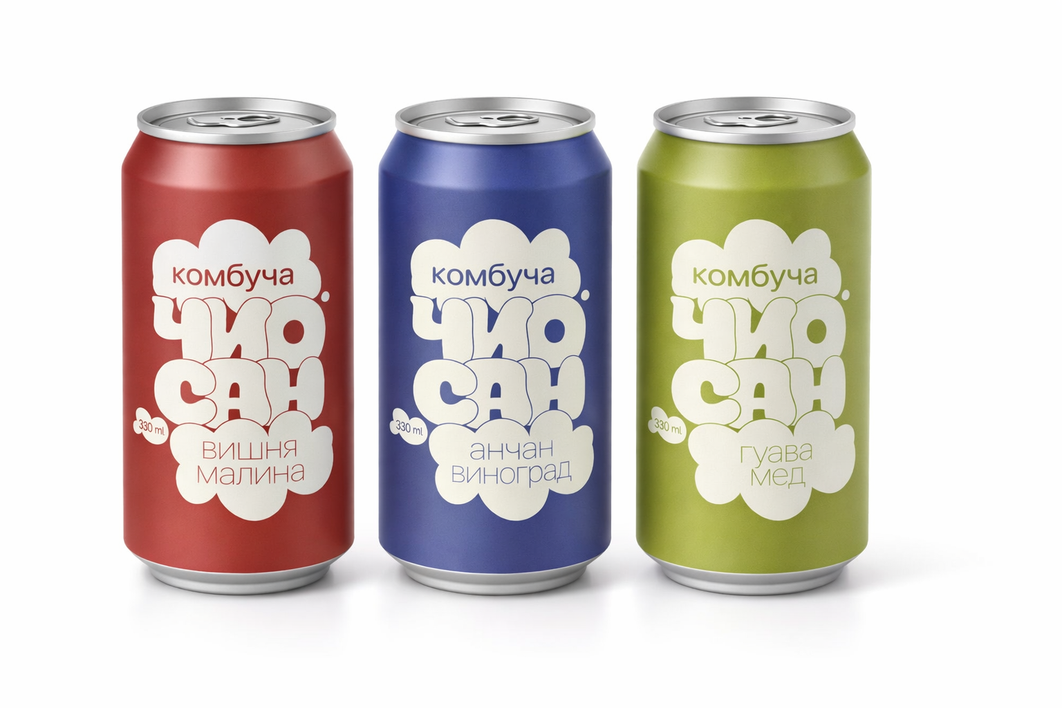 КОМБУЧА ЧИО САН — Изображение №9 — Брендинг, Промдизайн на Dprofile