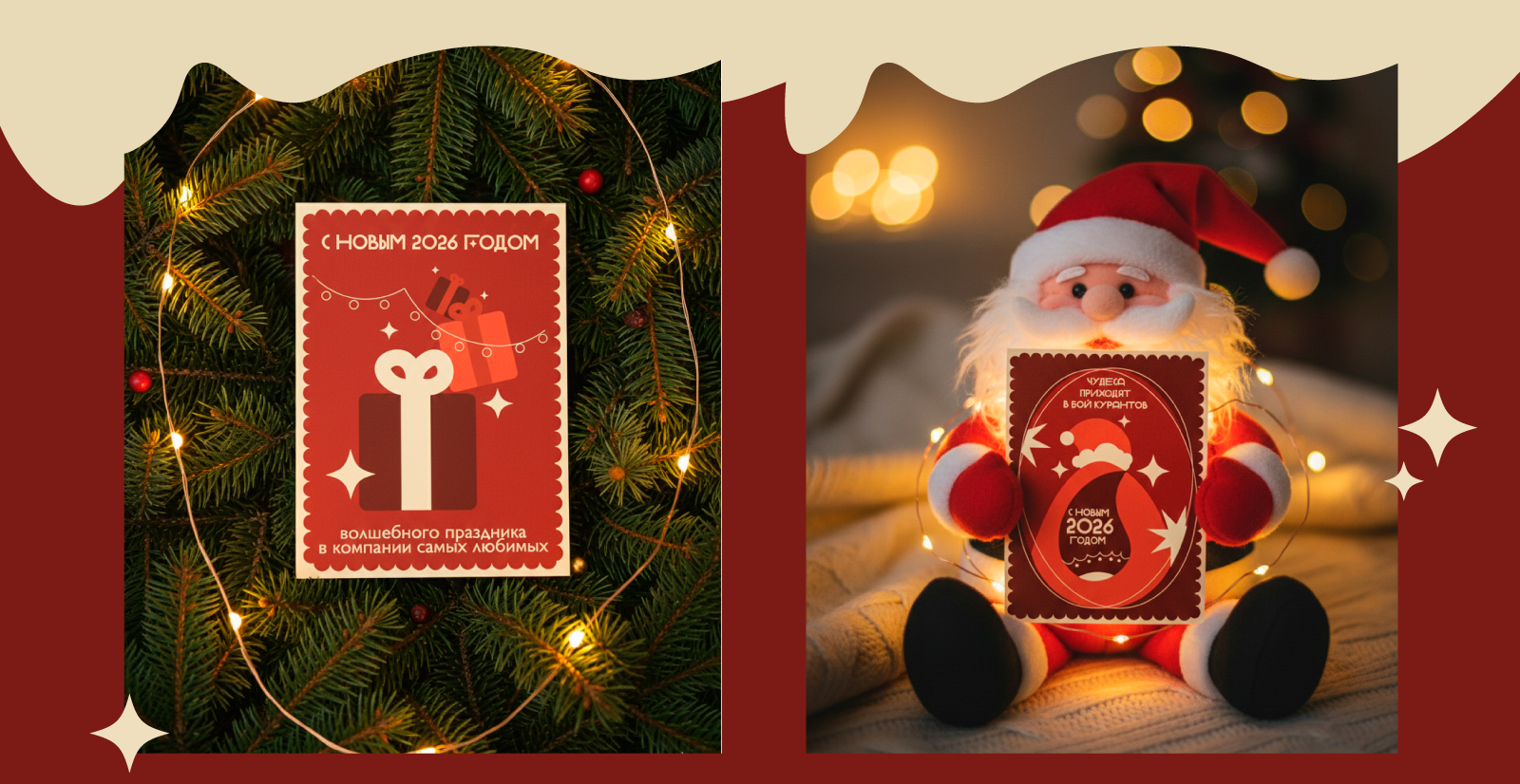 Дизайн новогодних открыток — Изображение №4 — Иллюстрация, Графика на Dprofile