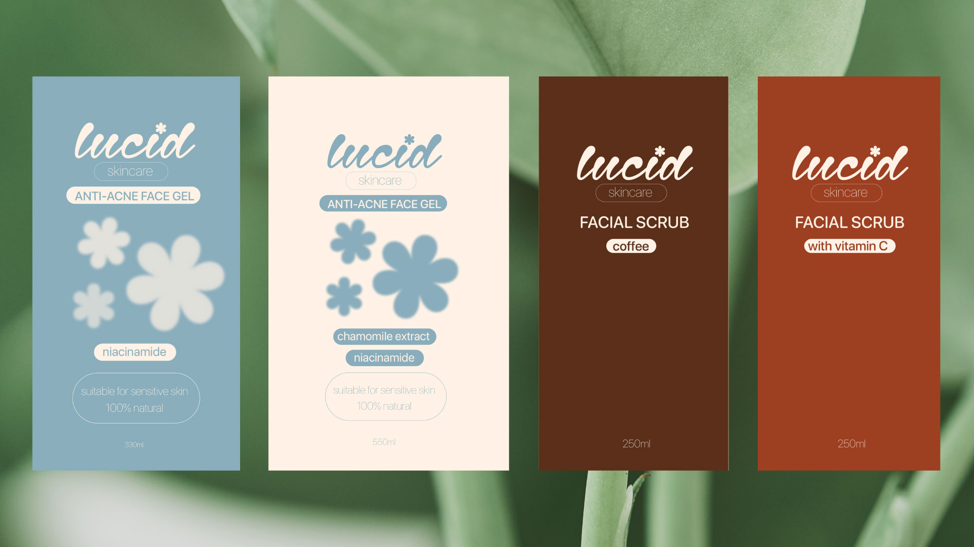 lucid skincare — Изображение №9 — Брендинг на Dprofile