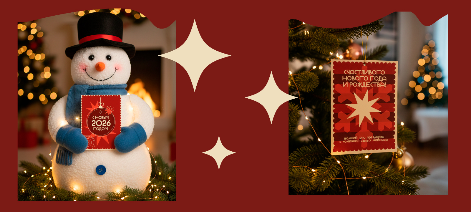 Дизайн новогодних открыток — Изображение №5 — Иллюстрация, Графика на Dprofile