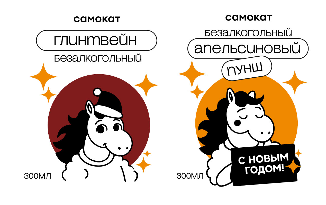 Новогодняя коллекция САМОКАТ — Изображение №12 — Брендинг, Графика на Dprofile