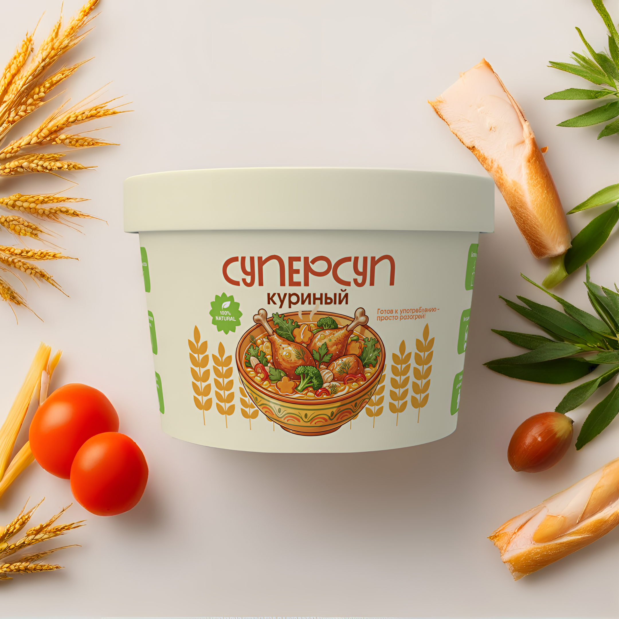 Дизайн упаковки для супа — Изображение №3 — Брендинг, Графика на Dprofile