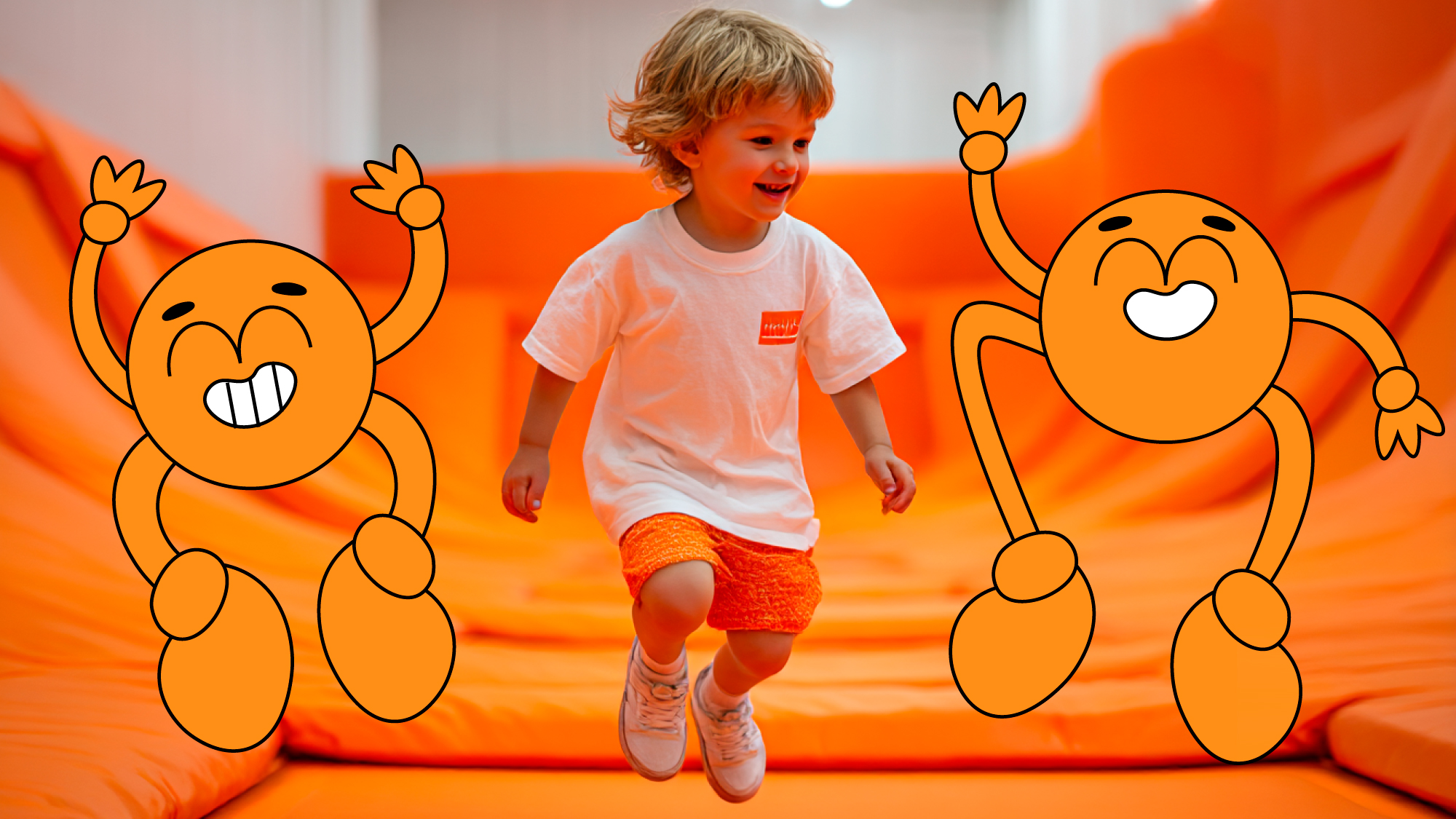 ДЖАМП батутный центр — Изображение №7 — Брендинг на Dprofile