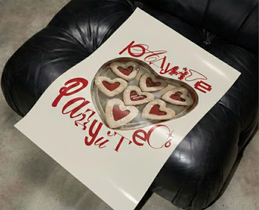 Открытки/постеры ко дню всех влюбленных — Брендинг, Графика на Dprofile