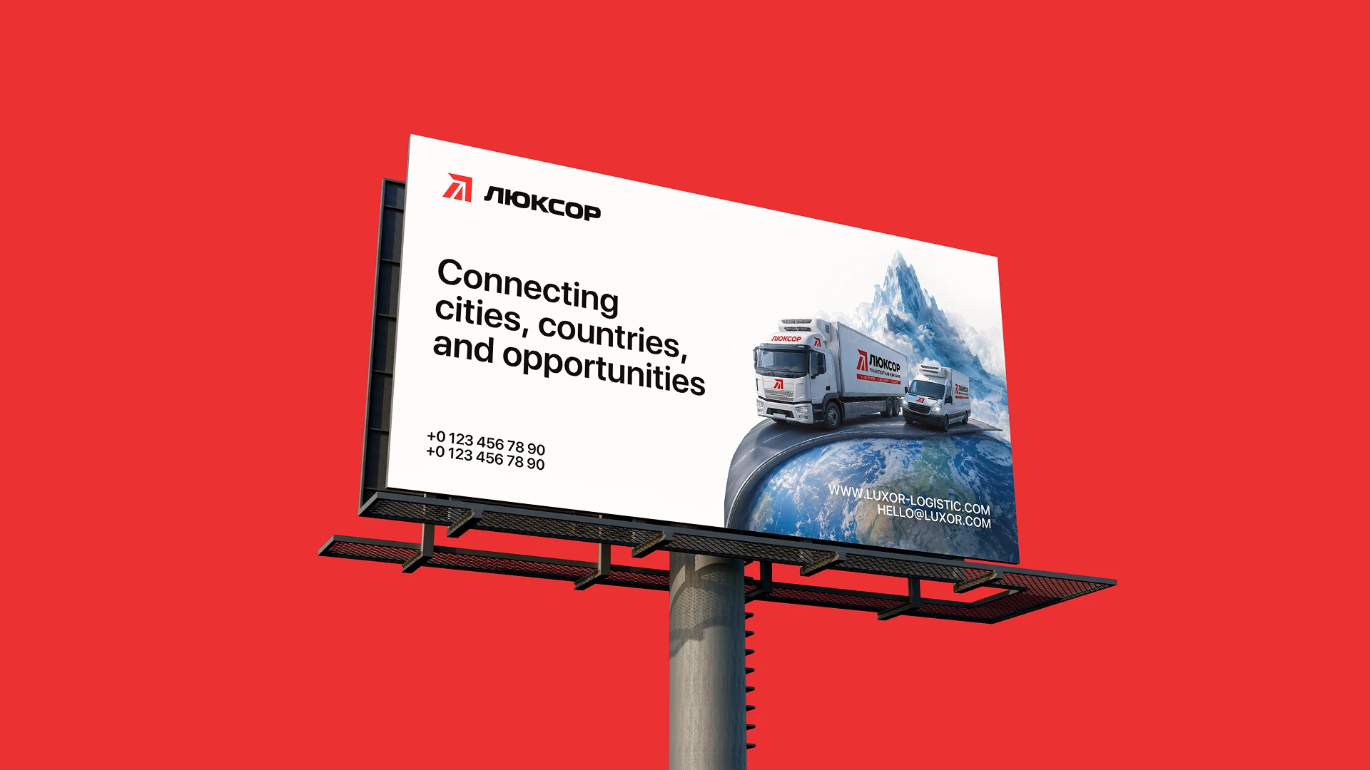 Luxor | Brand Identity for a Logistics Company — Изображение №11 — Брендинг на Dprofile