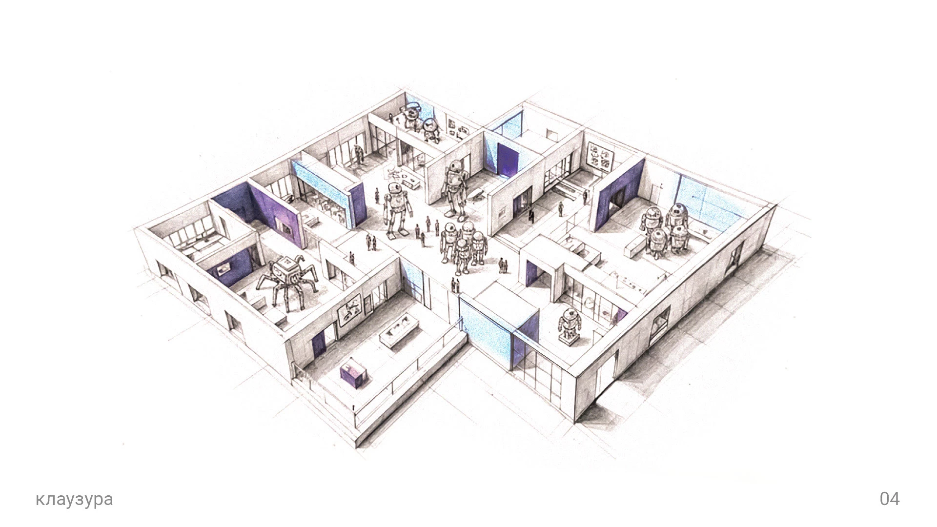 Выставка роботов — Изображение №4 — 3D, Архитектура на Dprofile