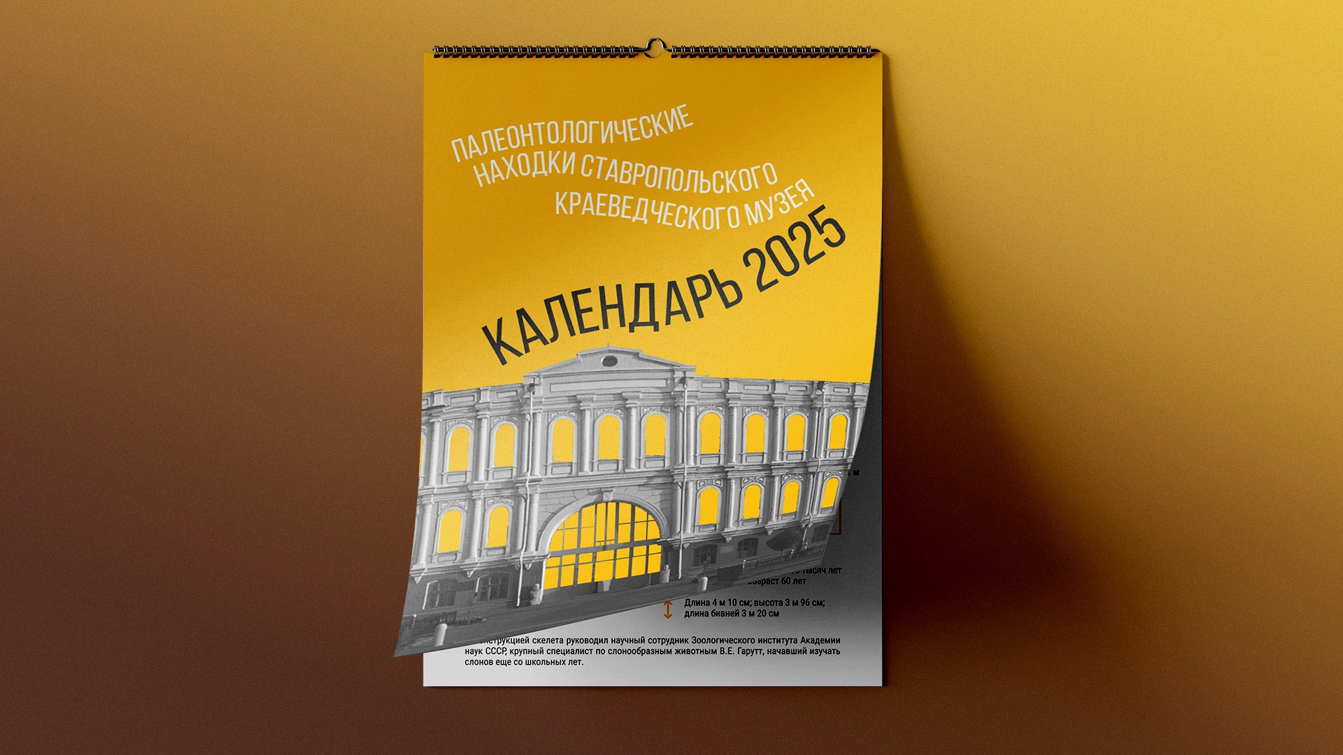 Календарь «Палеонтологические находки» — Изображение №4 — Графика на Dprofile