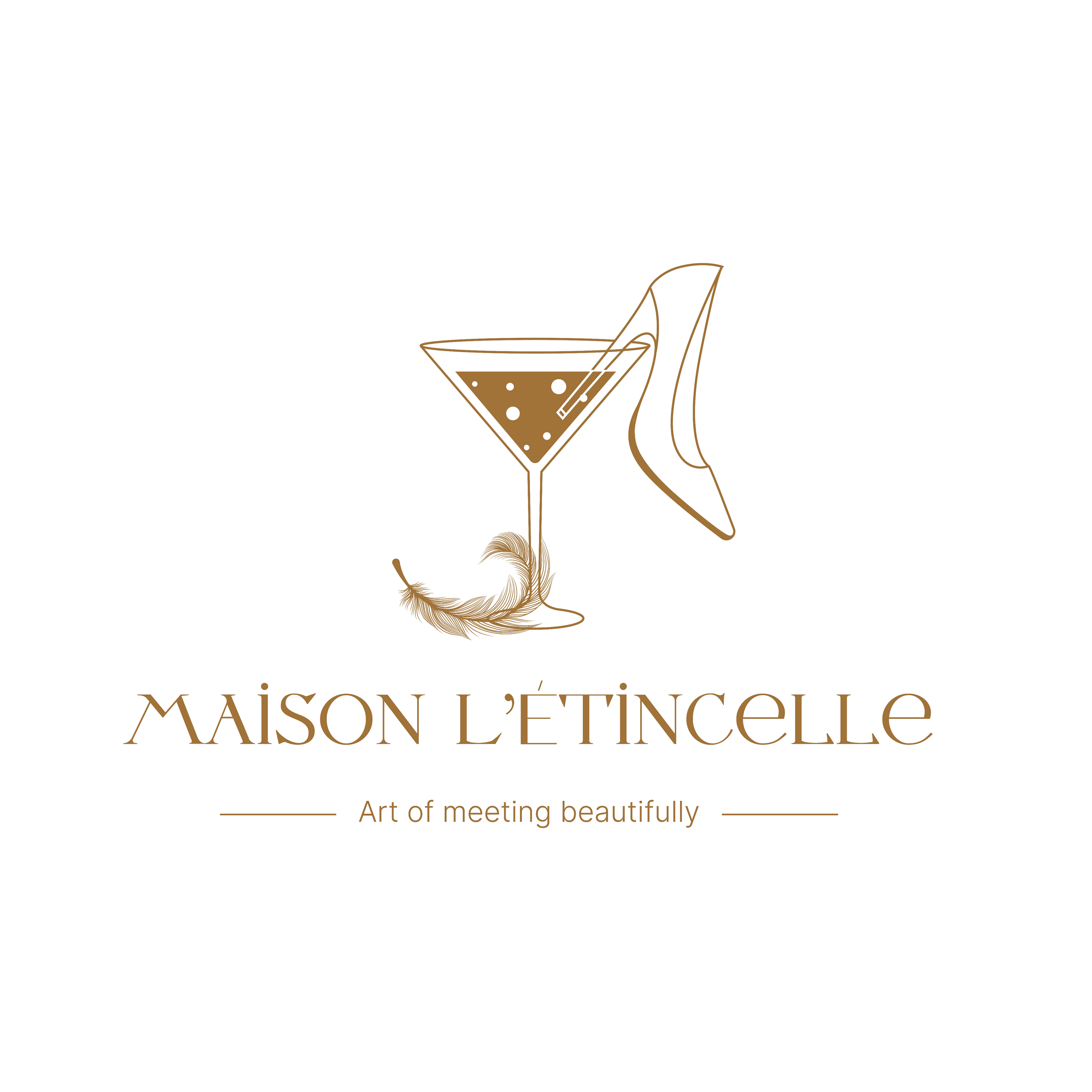 Логотип "Maison L’Étincelle"- проект встреч/знакомств — Изображение №2 — Брендинг на Dprofile