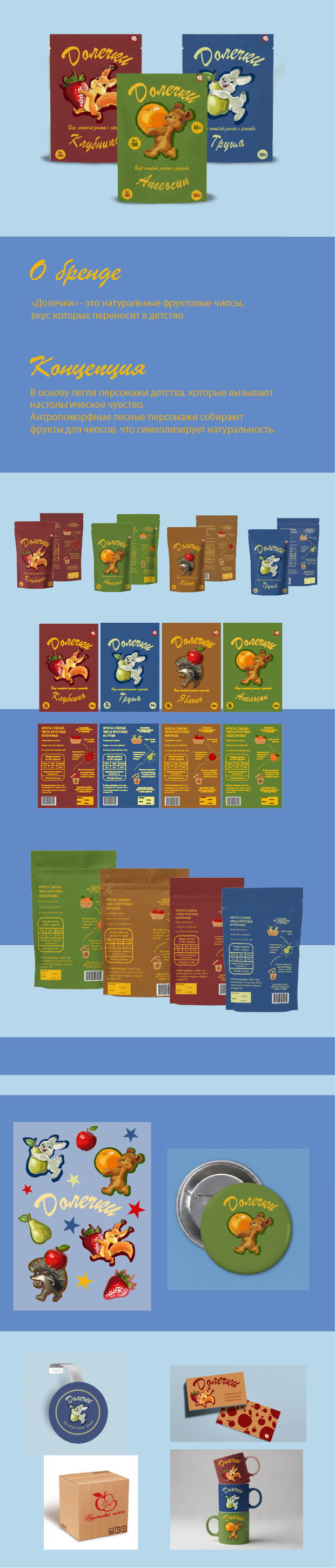 Долечки — Изображение №1 — Интерфейсы, Брендинг на Dprofile