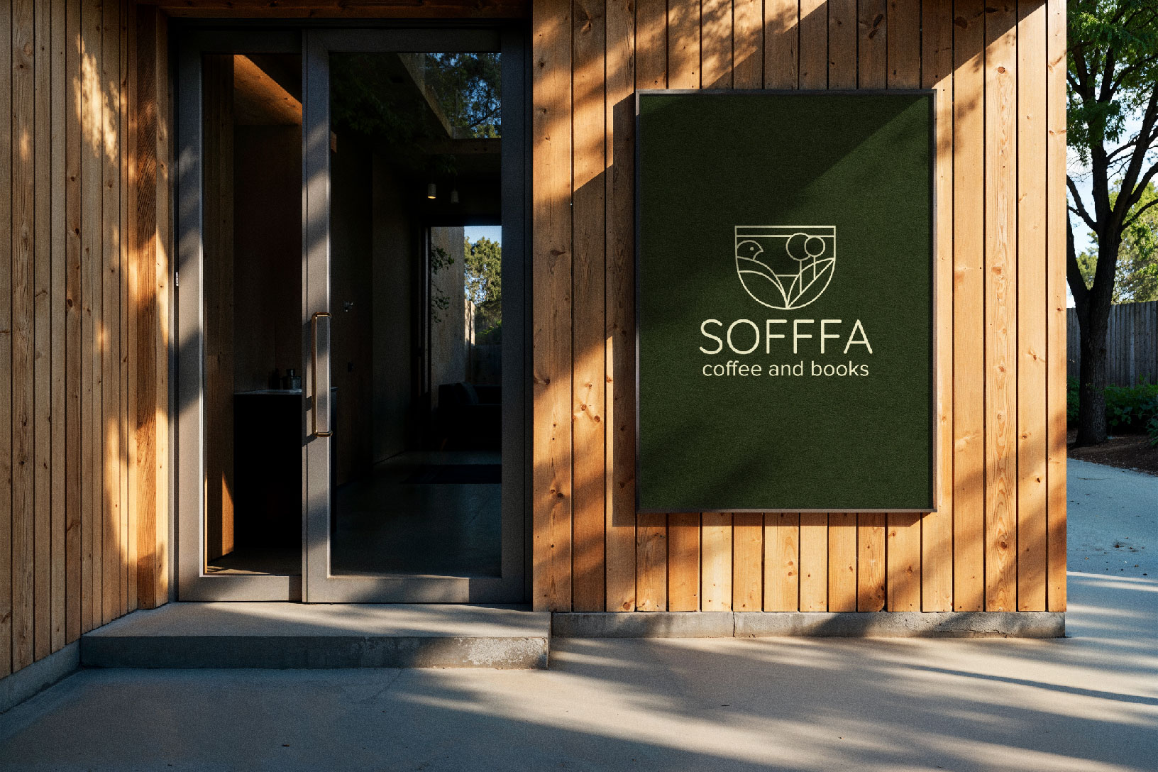 Кофейня Sofffa минимальный фирменный стиль — Изображение №13 — Брендинг, Графика на Dprofile