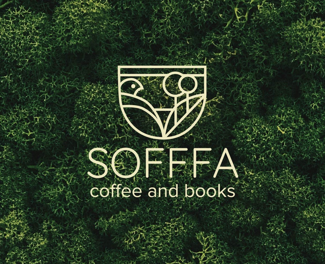 Кофейня Sofffa минимальный фирменный стиль — Брендинг, Графика на Dprofile