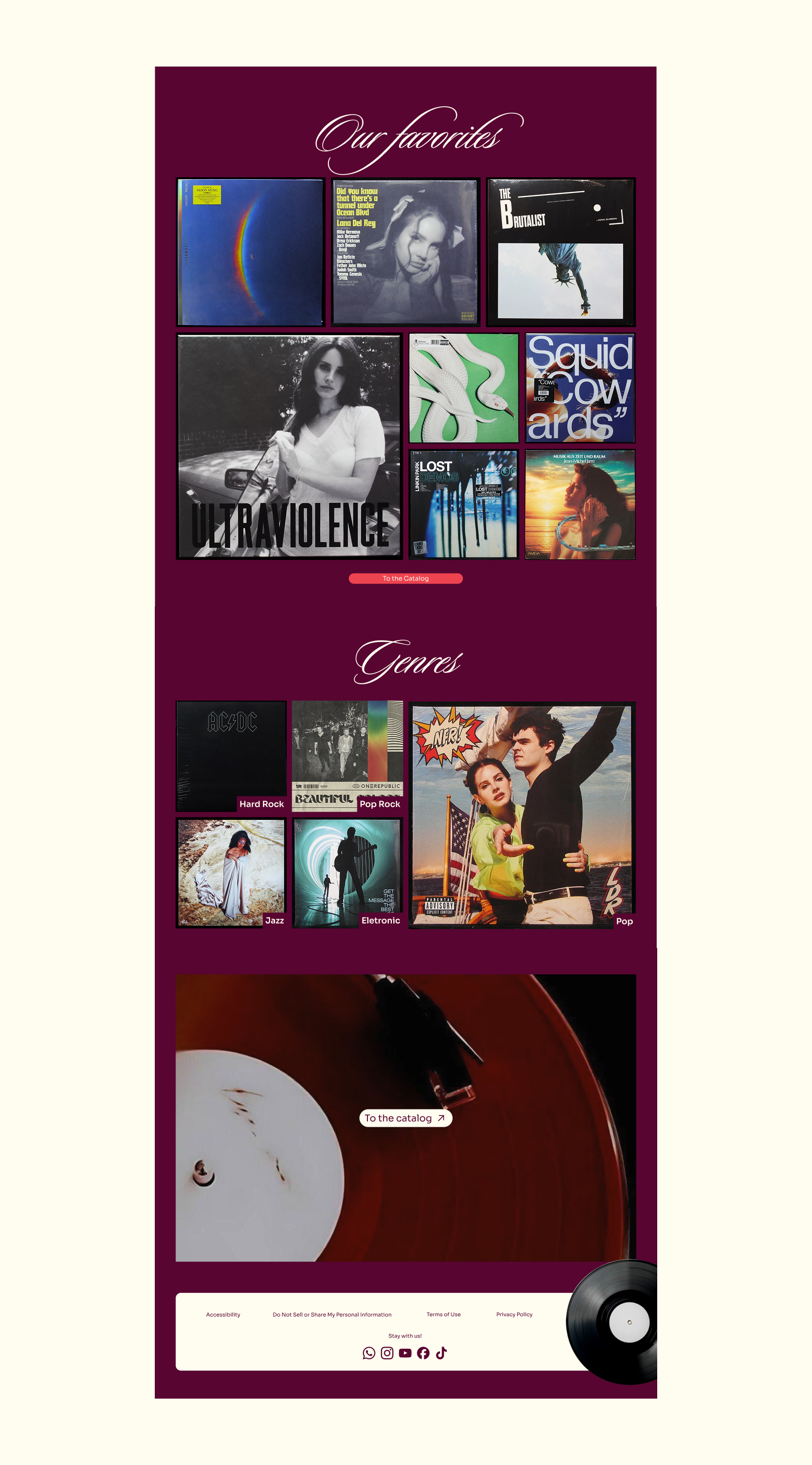 The multi-page website "House of music" — Изображение №4 — Интерфейсы на Dprofile