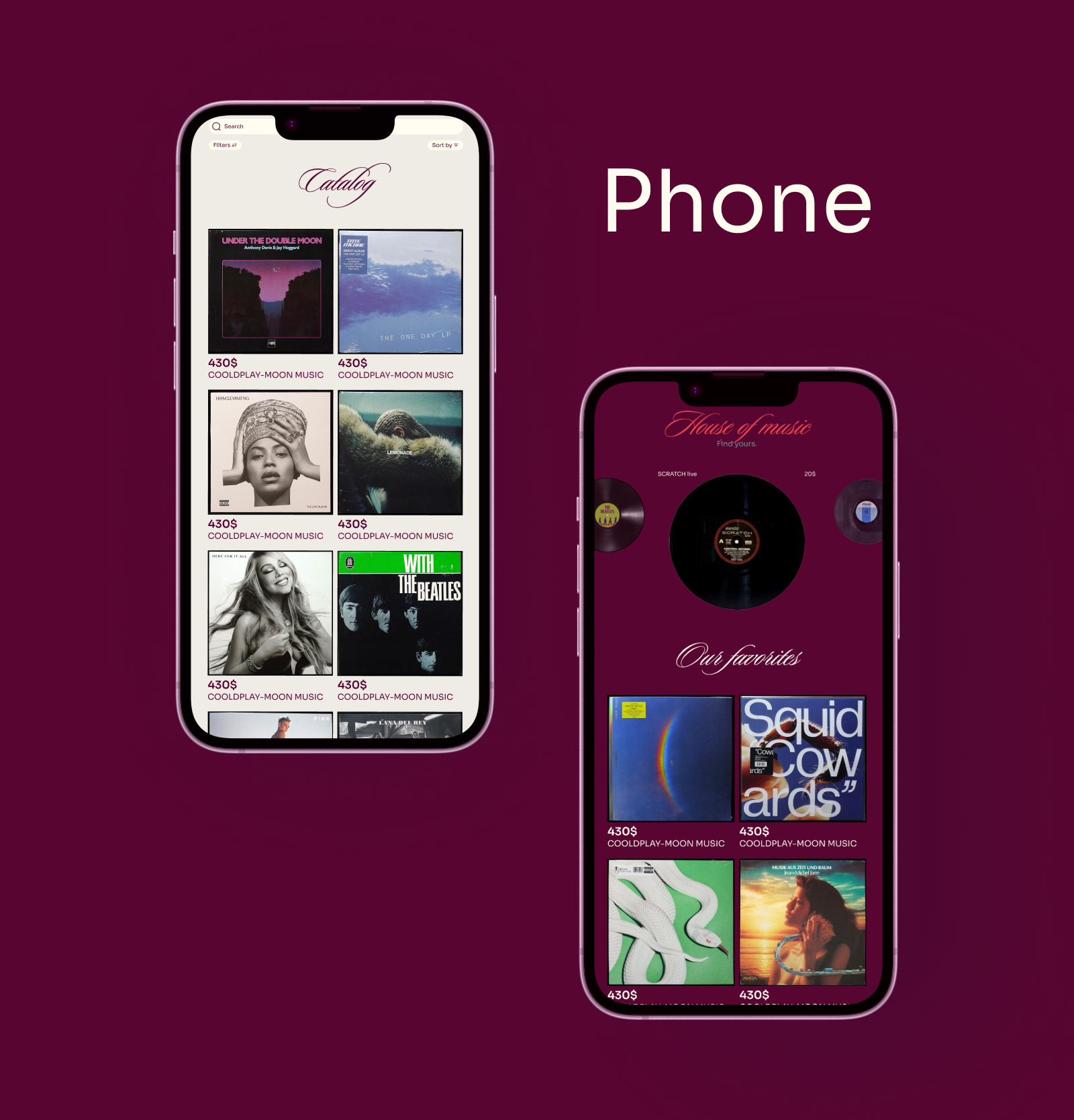 The multi-page website "House of music" — Изображение №8 — Интерфейсы на Dprofile