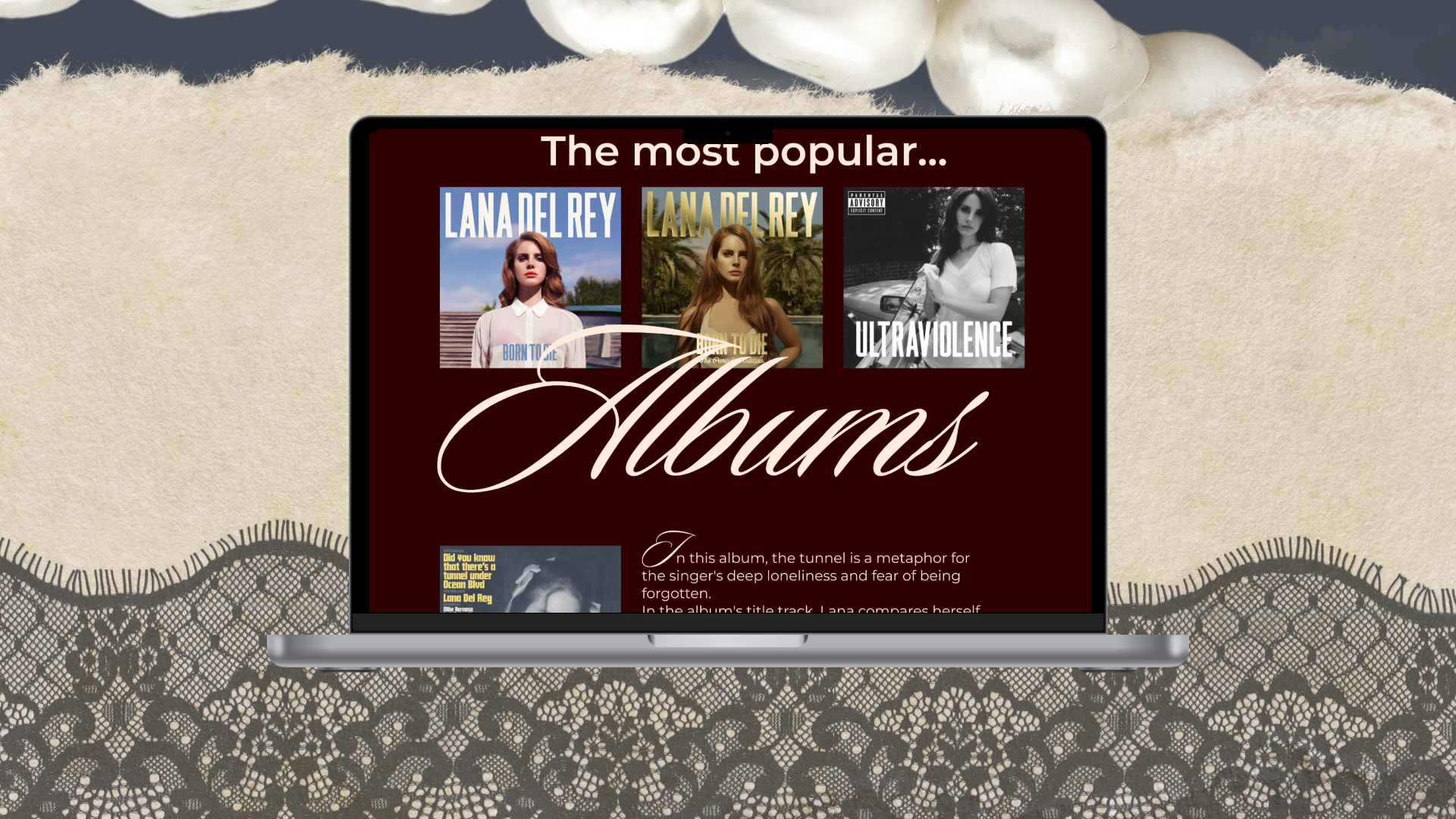 Лонгрид о Лане Дель Рей/Lana Del Rey — Изображение №3 — Интерфейсы на Dprofile