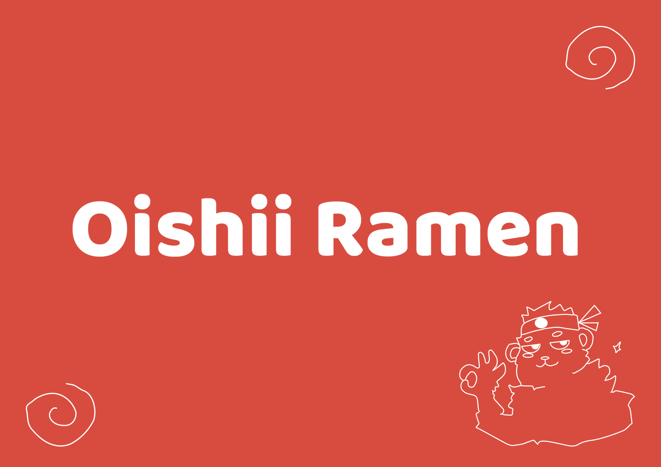 Oishii Ramen — Изображение №1 — Брендинг на Dprofile