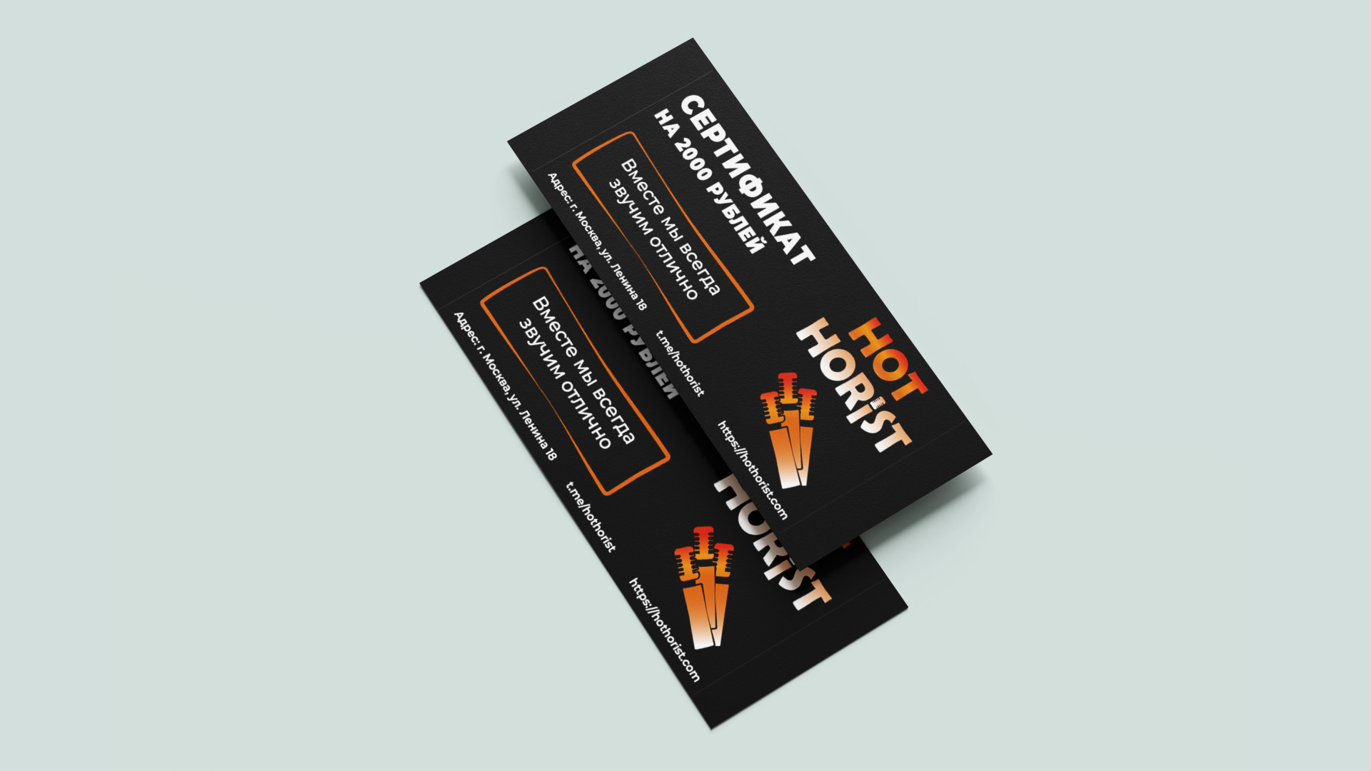 Дизайн фирменного стиля для Hot Horist — Изображение №15 — Брендинг на Dprofile