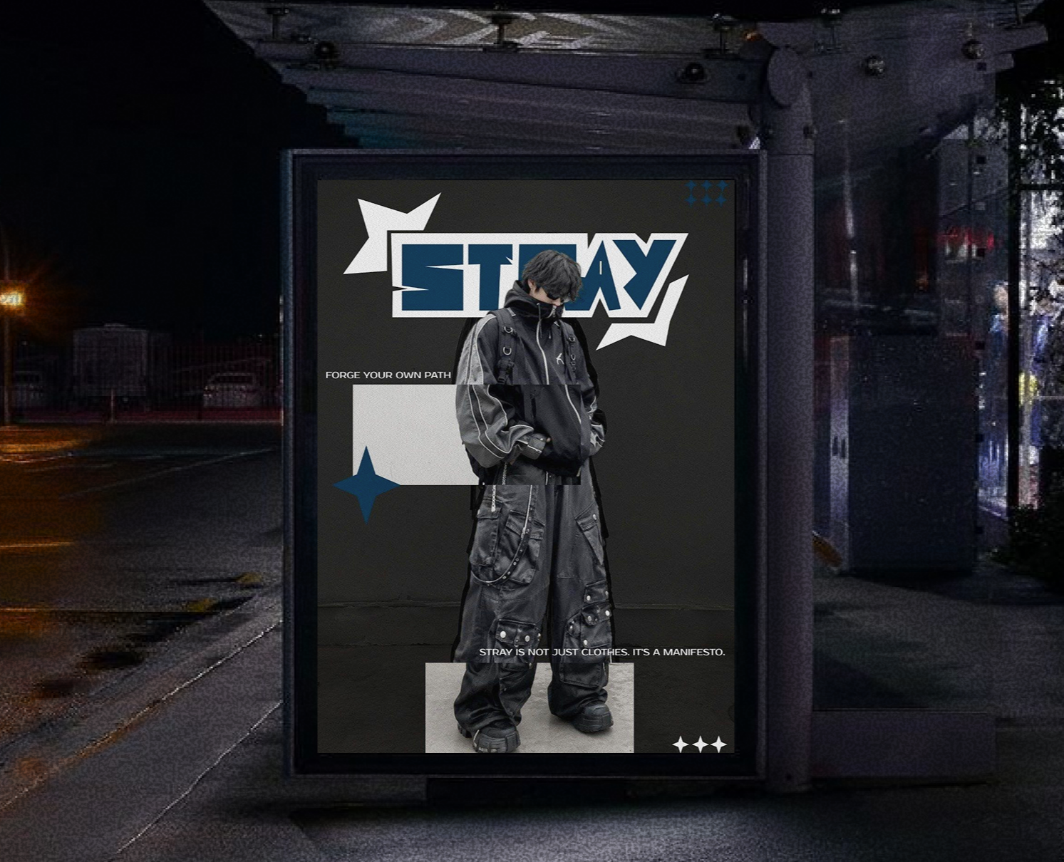 STRAY — Интерфейсы, Брендинг на Dprofile