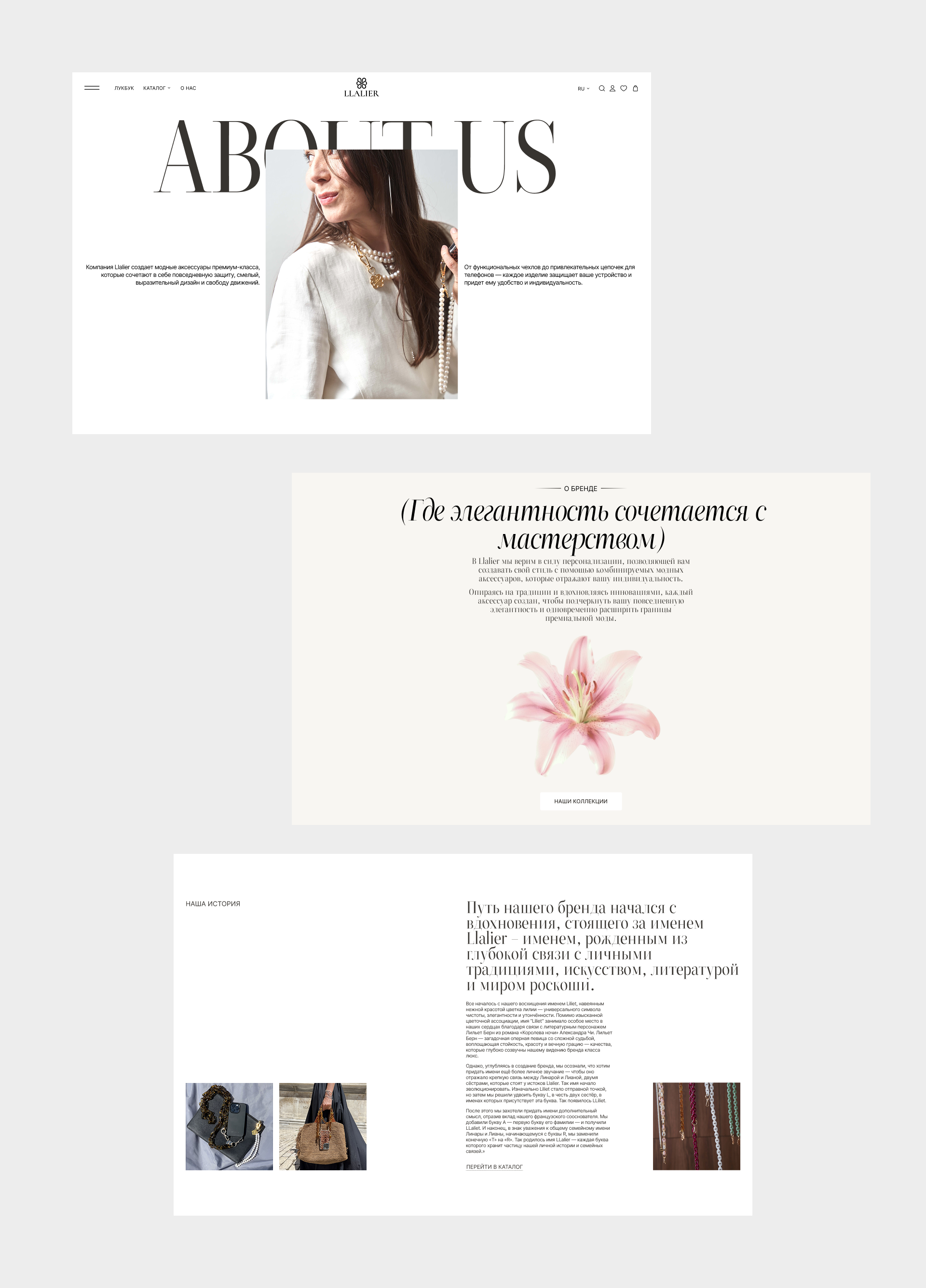 Llalier | Интернет-магазин | Коммерческий проект — Изображение №20 — Интерфейсы на Dprofile