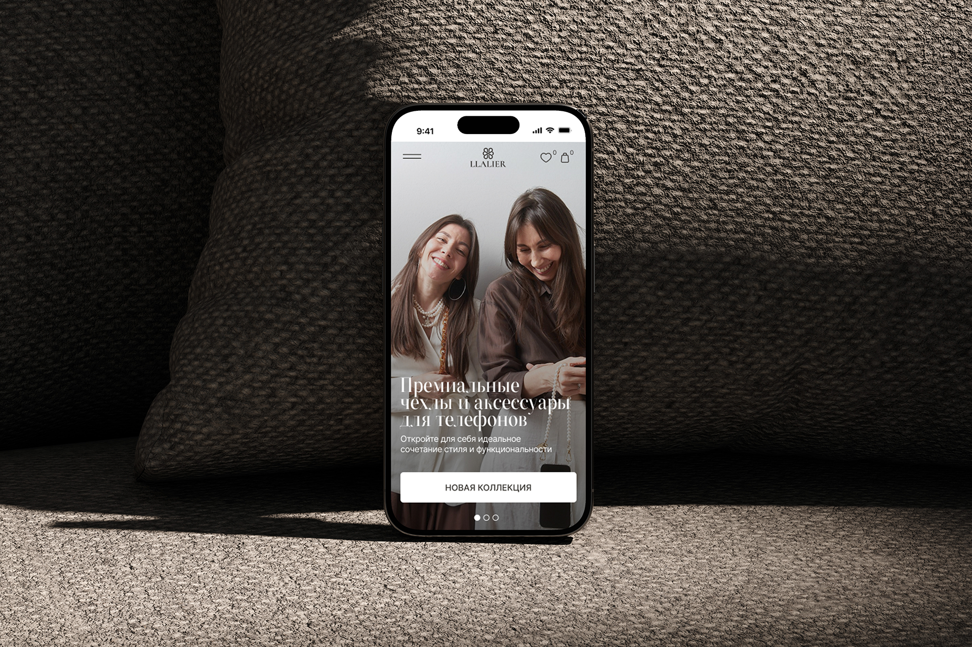 Llalier | Интернет-магазин | Коммерческий проект — Изображение №10 — Интерфейсы на Dprofile