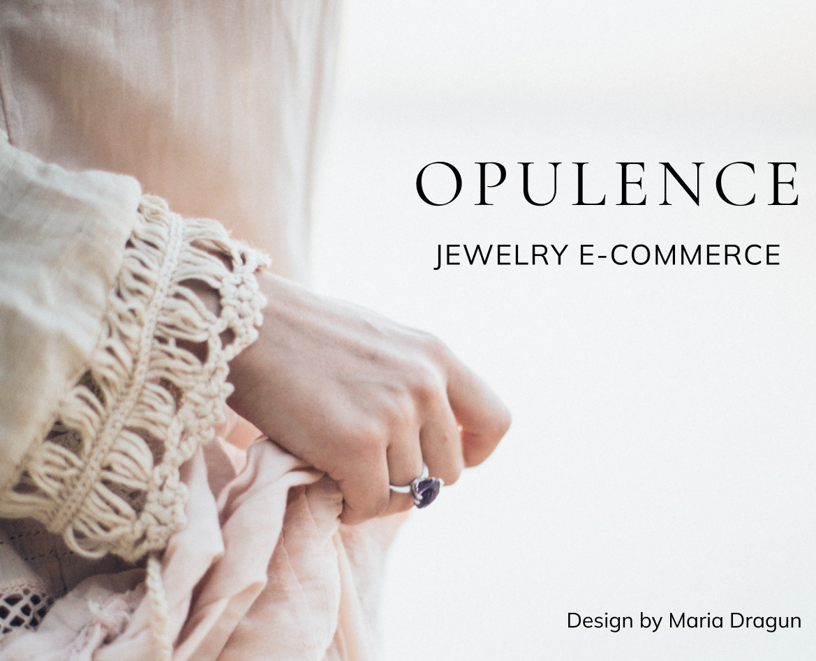 Opulence | Jewelry online store на Dprofile