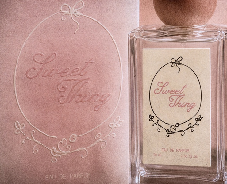 sweet thing | парфюмерный бренд, фирменный стиль на Dprofile