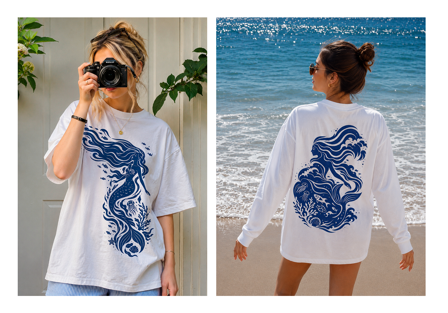Summer Ocean Prints for T-Shirts — Ozon Ballon × TVOE — Изображение №2 — Иллюстрация, Графика на Dprofile