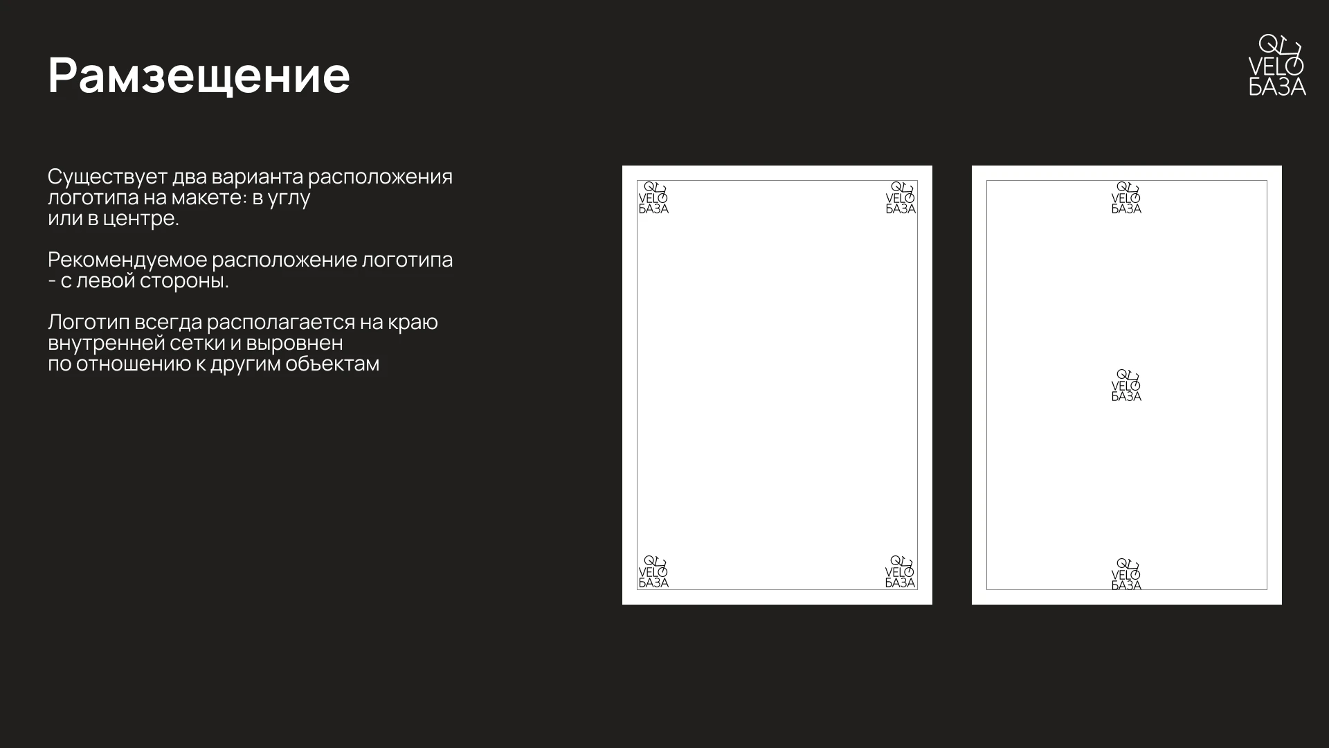 Разработка брендинга для "VeloБаза" — Изображение №20 — Брендинг на Dprofile