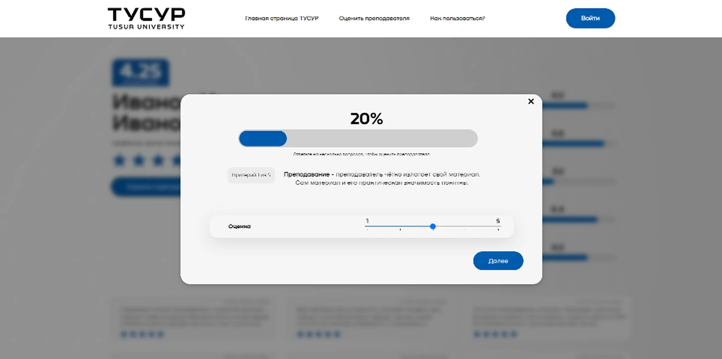Разработка веб-сервиса для Университета "ТУСУР — Изображение №3 — Интерфейсы на Dprofile