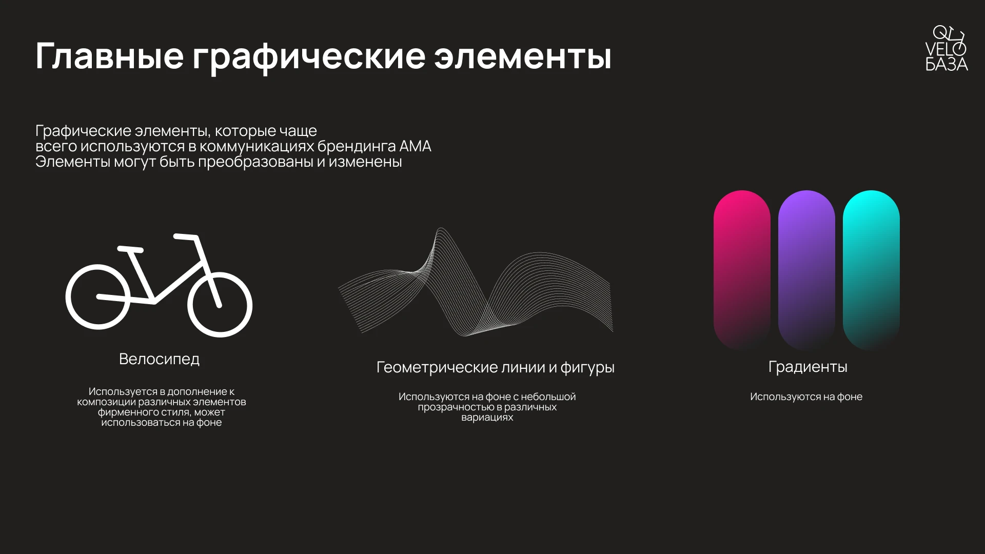 Разработка брендинга для "VeloБаза" — Изображение №34 — Брендинг на Dprofile