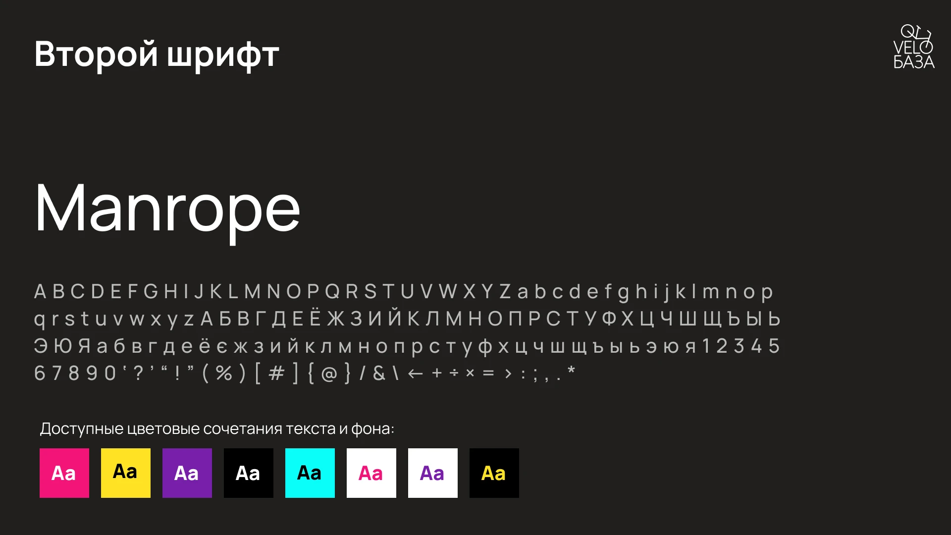 Разработка брендинга для "VeloБаза" — Изображение №23 — Брендинг на Dprofile