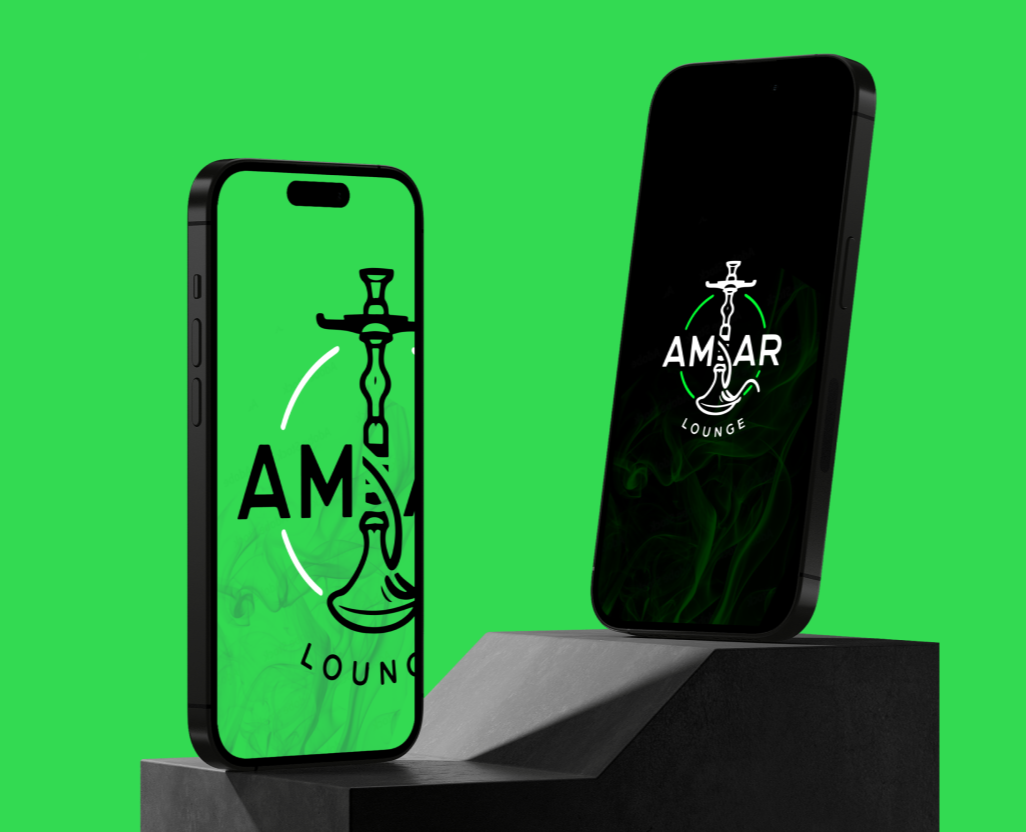 Разработка брендинга для "AMAR Lounge" — Интерфейсы на Dprofile