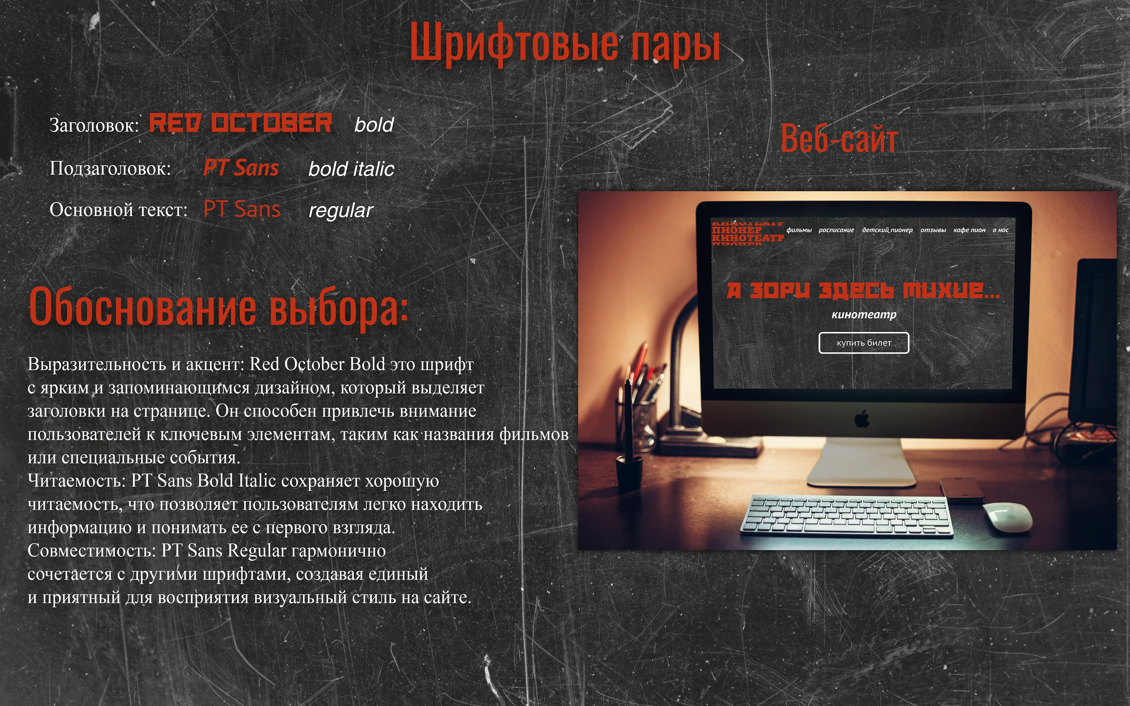 Шрифт в дизайне. Кинотеатр «Пионер» — Изображение №6 — Брендинг, Графика на Dprofile