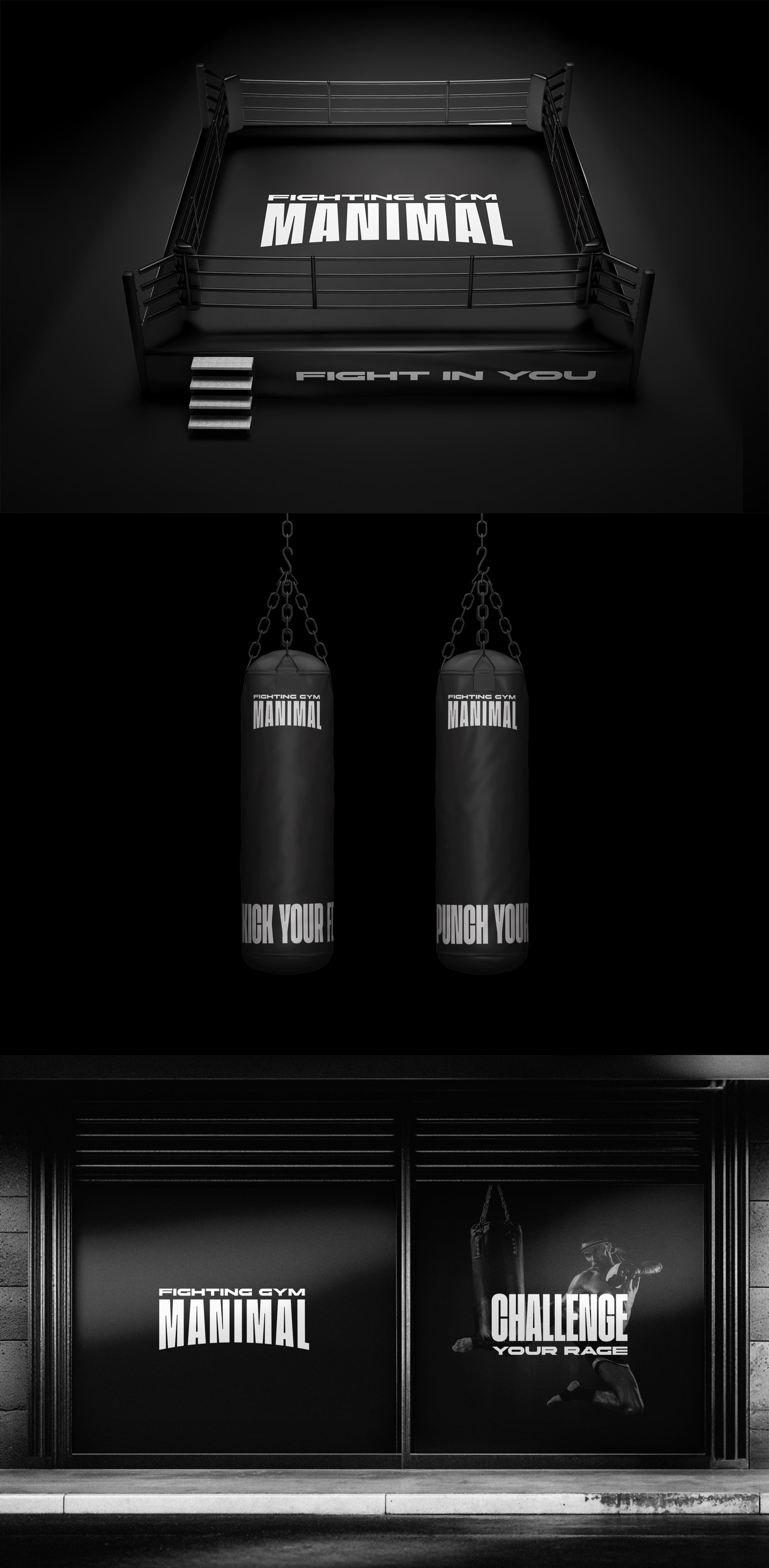 Manimal - брендинг бойцовского клуба — Изображение №13 — Брендинг на Dprofile