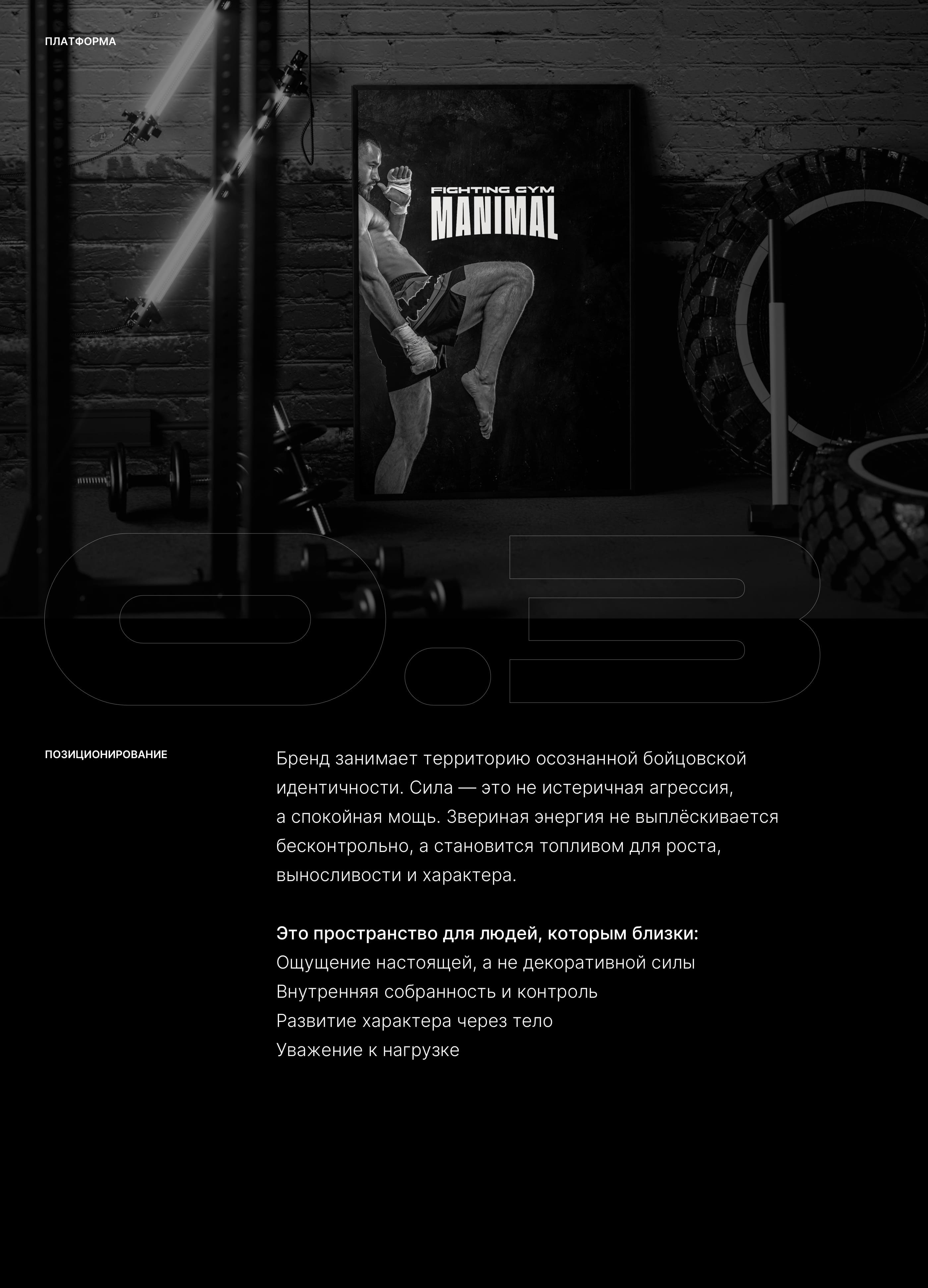 Manimal - брендинг бойцовского клуба — Изображение №4 — Брендинг на Dprofile
