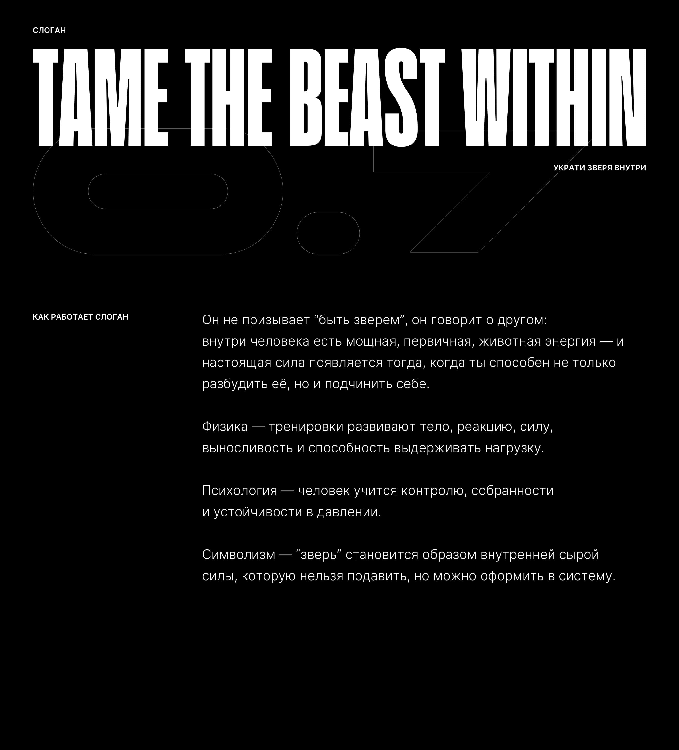 Manimal - брендинг бойцовского клуба — Изображение №8 — Брендинг на Dprofile