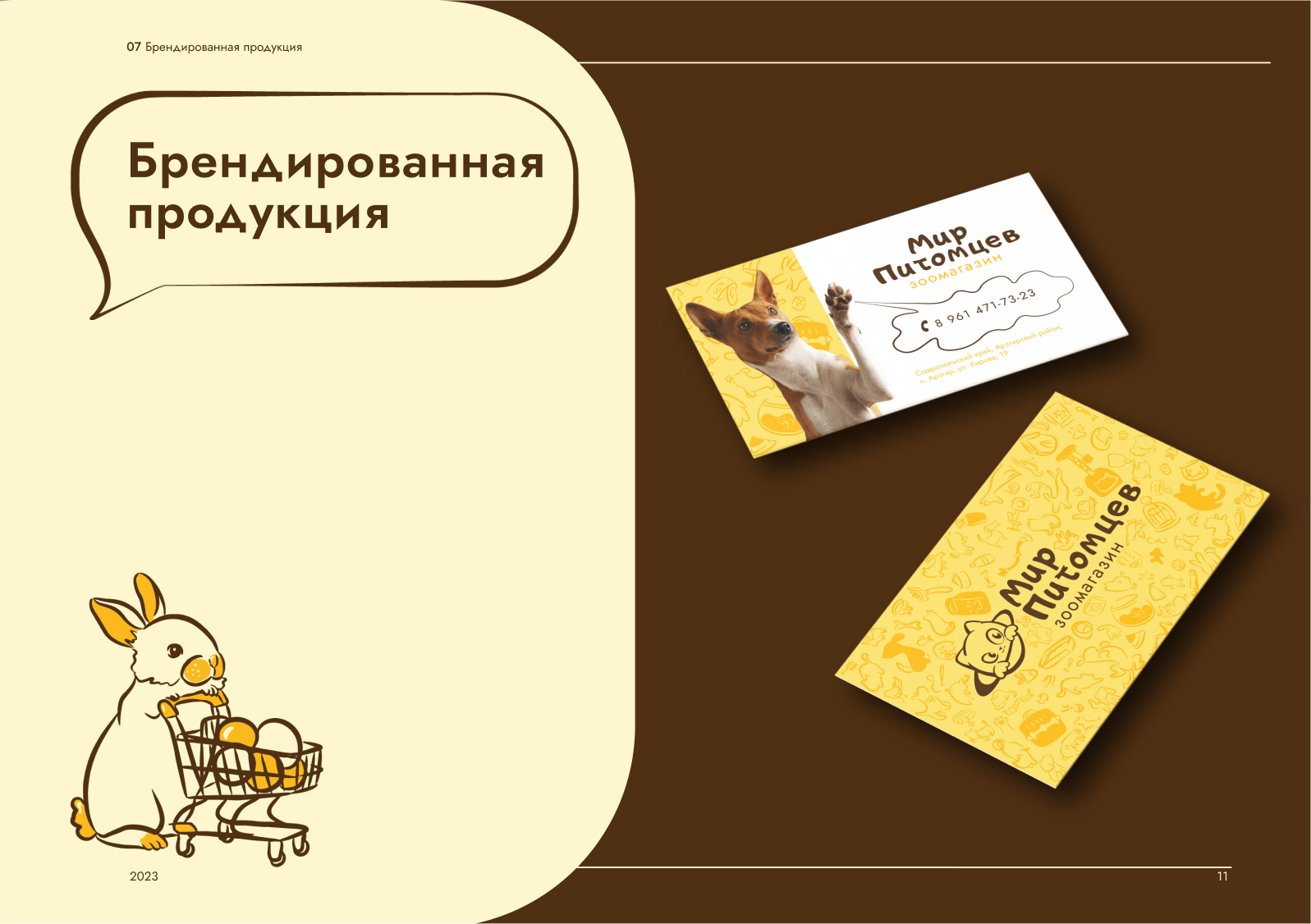 Разработка айдентики зоомагазина «Мир питомцев» — Изображение №12 — Брендинг на Dprofile