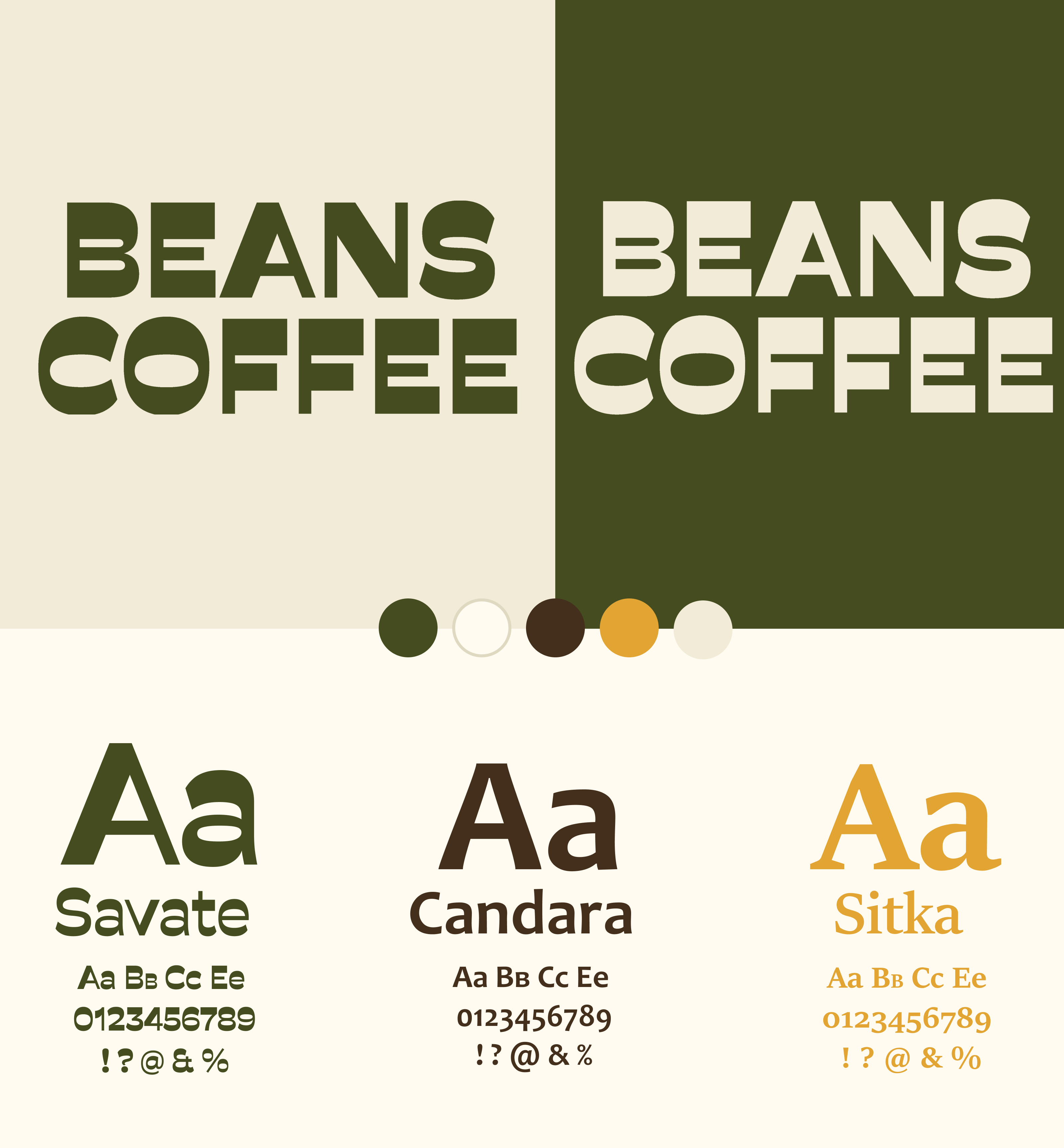 BEANS COFFEE — Визуальный стиль — Изображение №2 — Брендинг, Графика на Dprofile