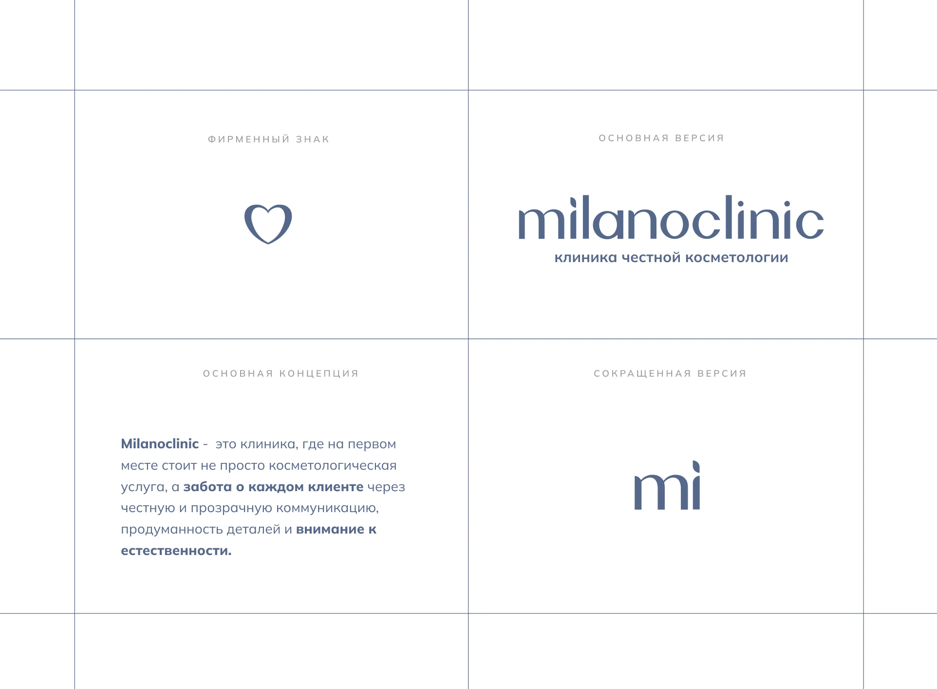 Ребрендинг косметологии Milano Clinic — Изображение №2 — Брендинг на Dprofile